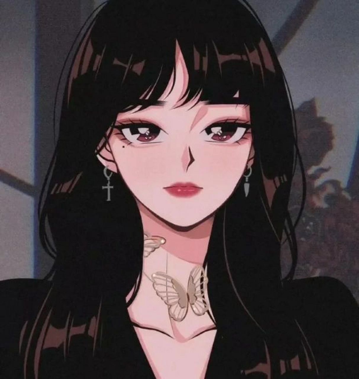 很适合酷酷女生,这期给你们安排了这种很拽很拽的动漫头像