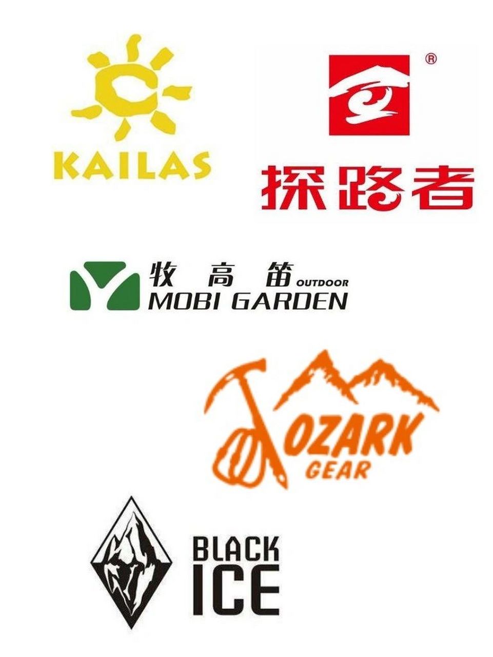 盘点国内十大户外运动品牌(上) 166kailas凯乐石 品牌发源地:广州