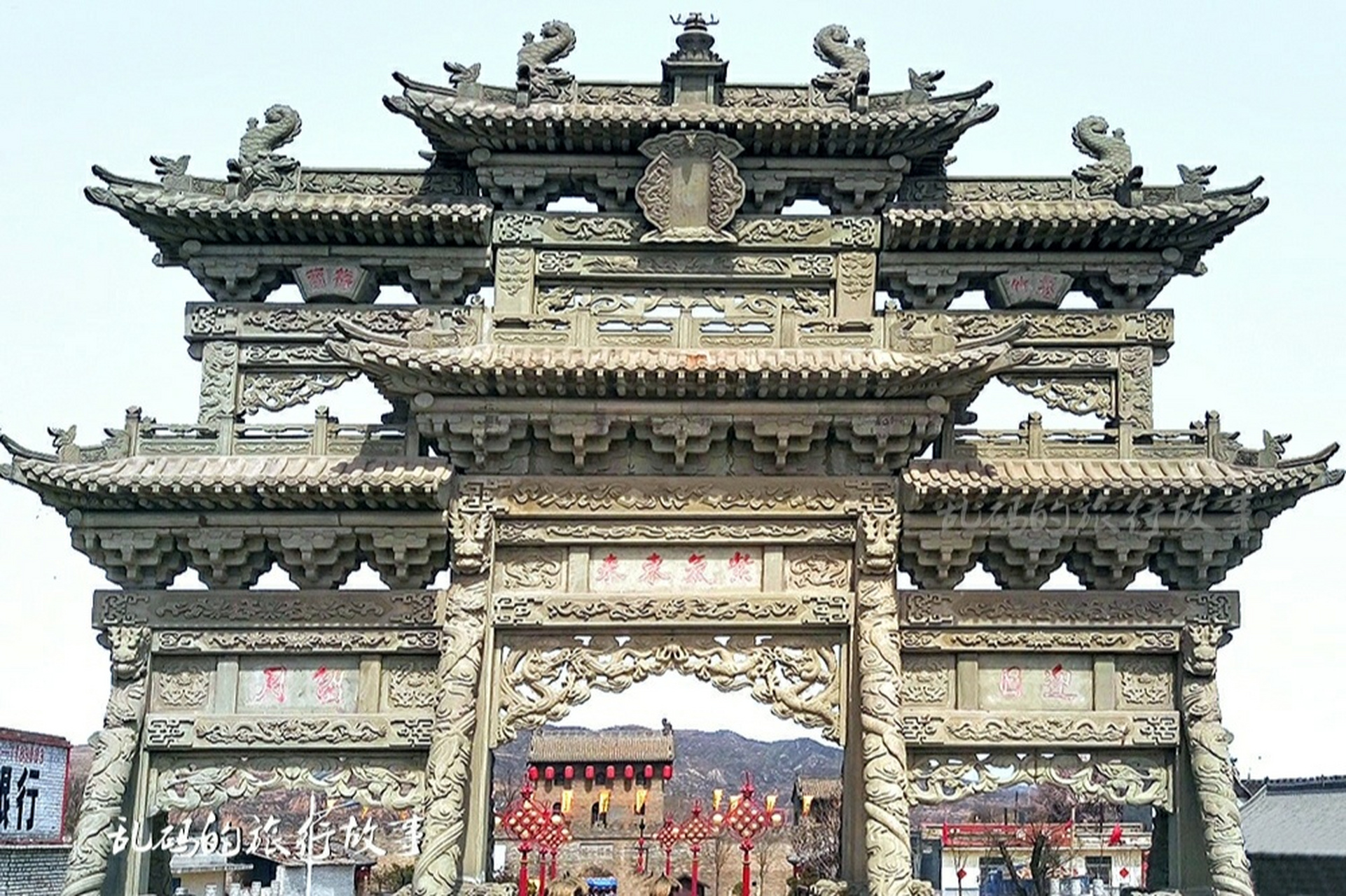 太原青龙古镇,被誉为"山西颐和园" 青龙古镇,位于山西省太原市阳曲县