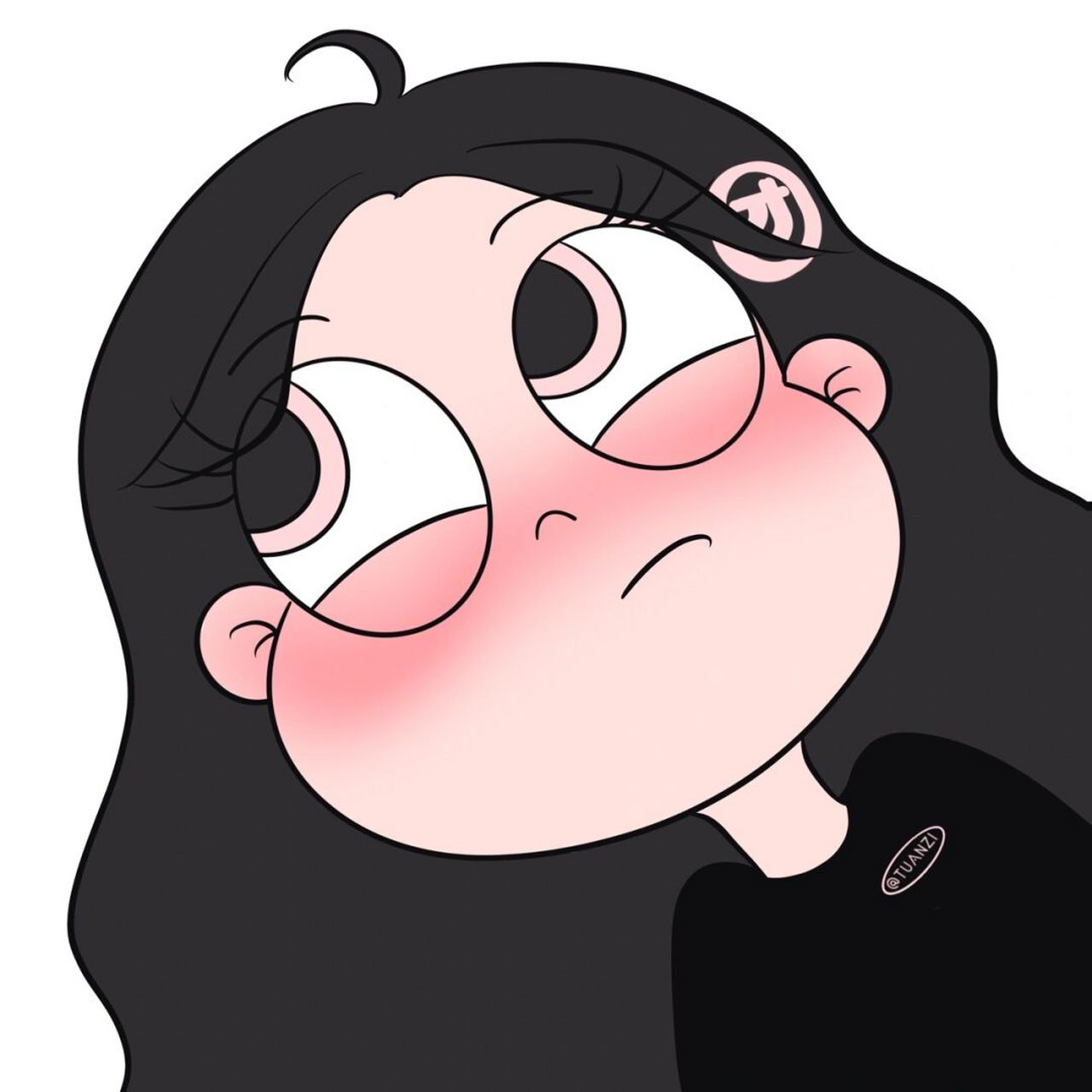 单休人的快乐现在才开始 #卡通头像# #星蝶公主# #手绘头像# #女生