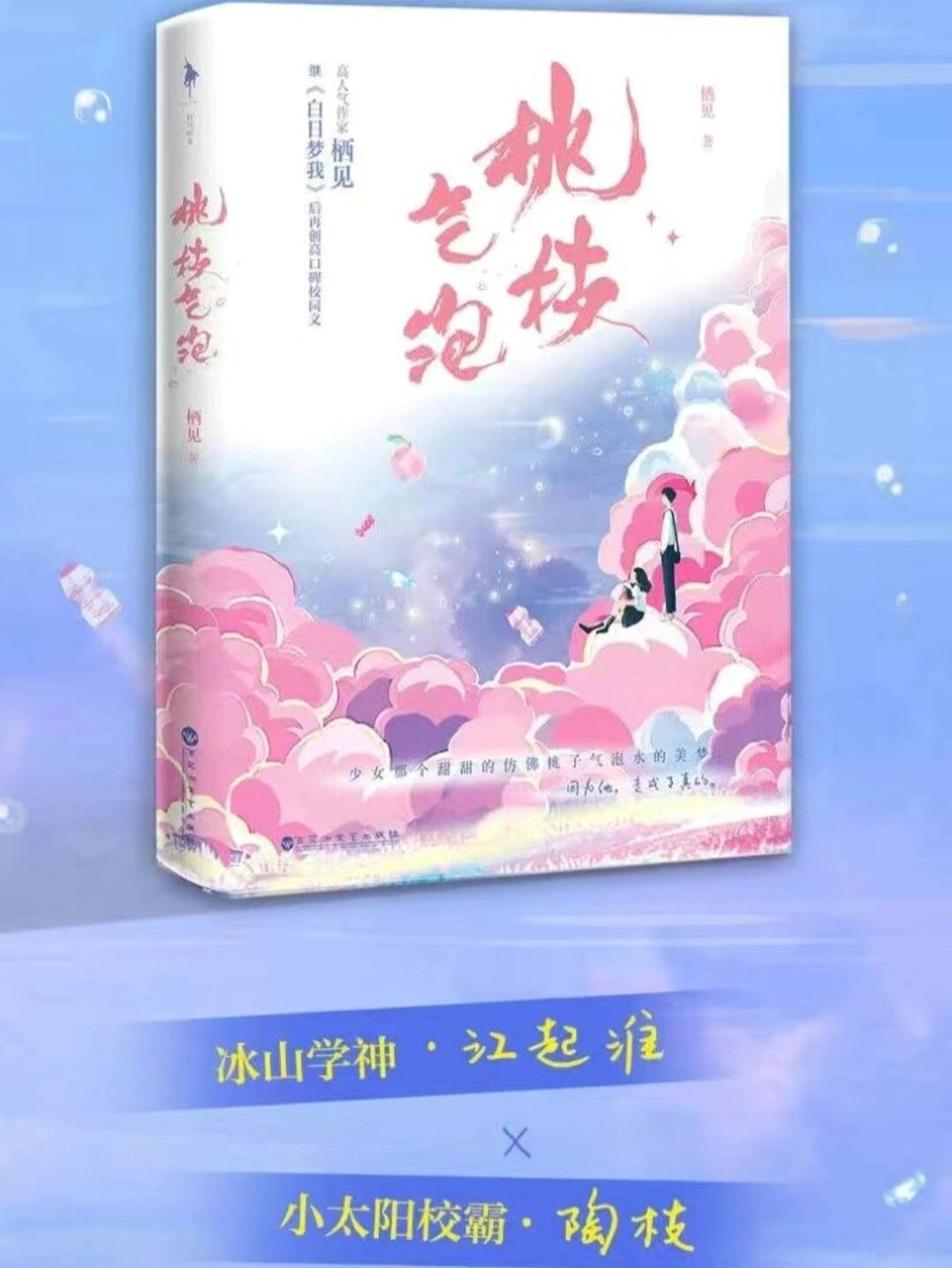 推荐‖青春校园文《桃枝气泡》by栖见 【小太阳校霸x冰山学神】 书名