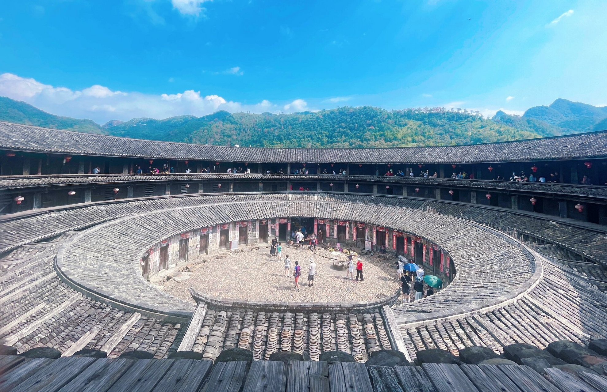 大埔也有围龙屋#花萼楼 推荐指数 作为客家人,有个情怀,就是也想看看