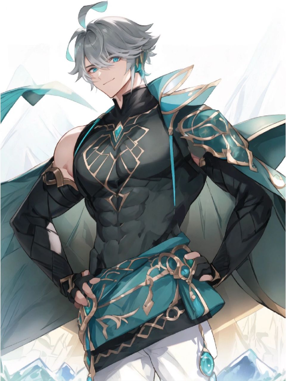 原神|艾尔海森    图片由stablediffusion生成