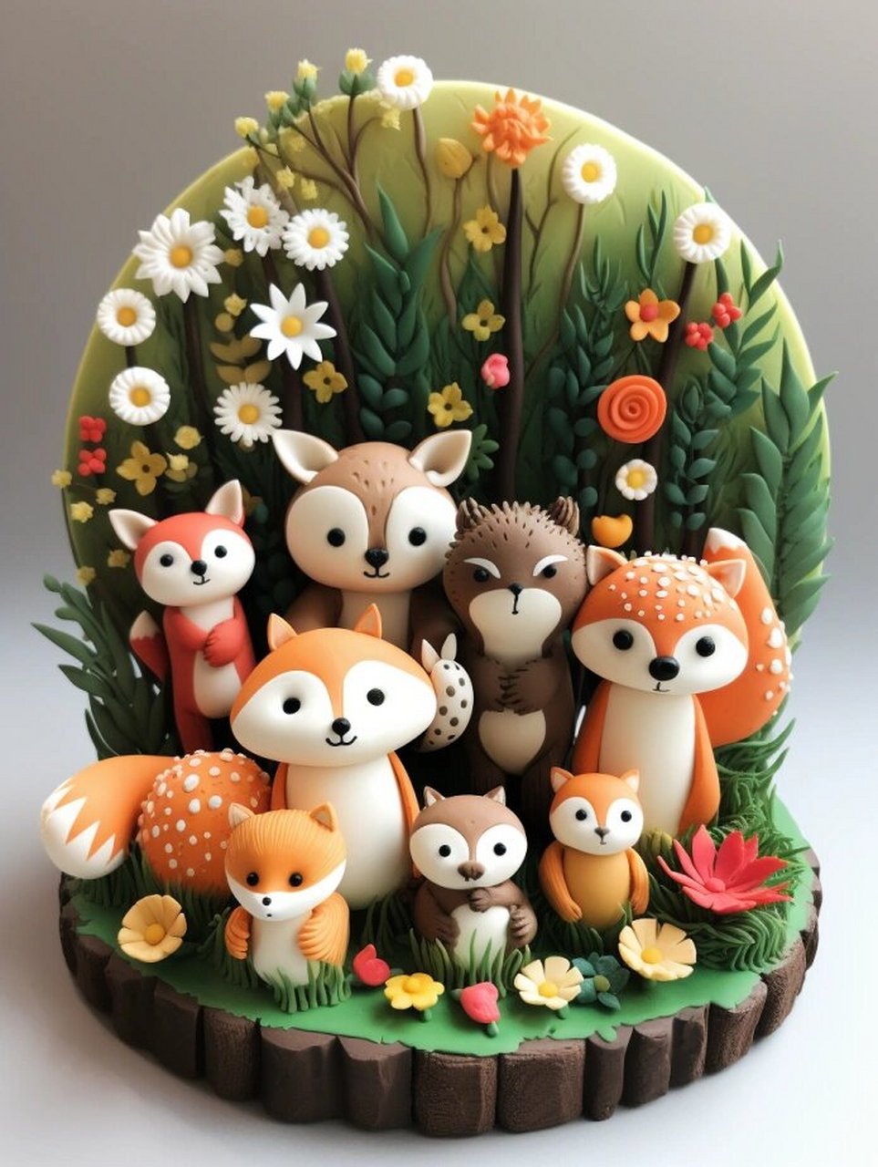 粘土——魔幻森林里的小动物(2)