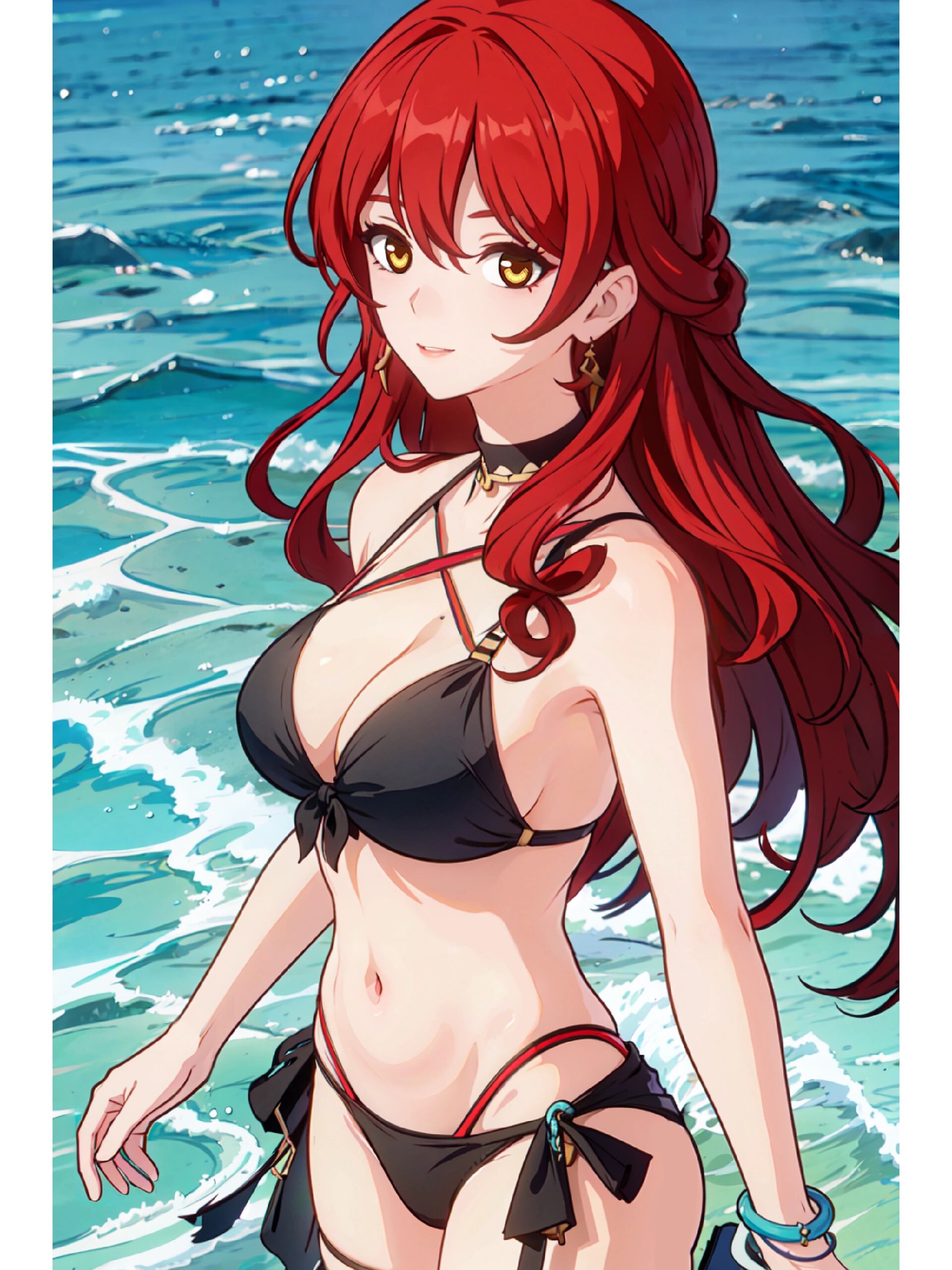 星穹铁道-姬子(泳装) 充满冒险精神的科学家,少女时代在故乡遭遇了