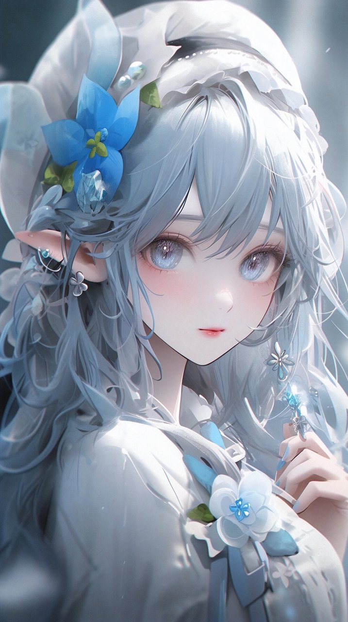 美女卡通/手机壁纸 手机背景图,美少女壁纸