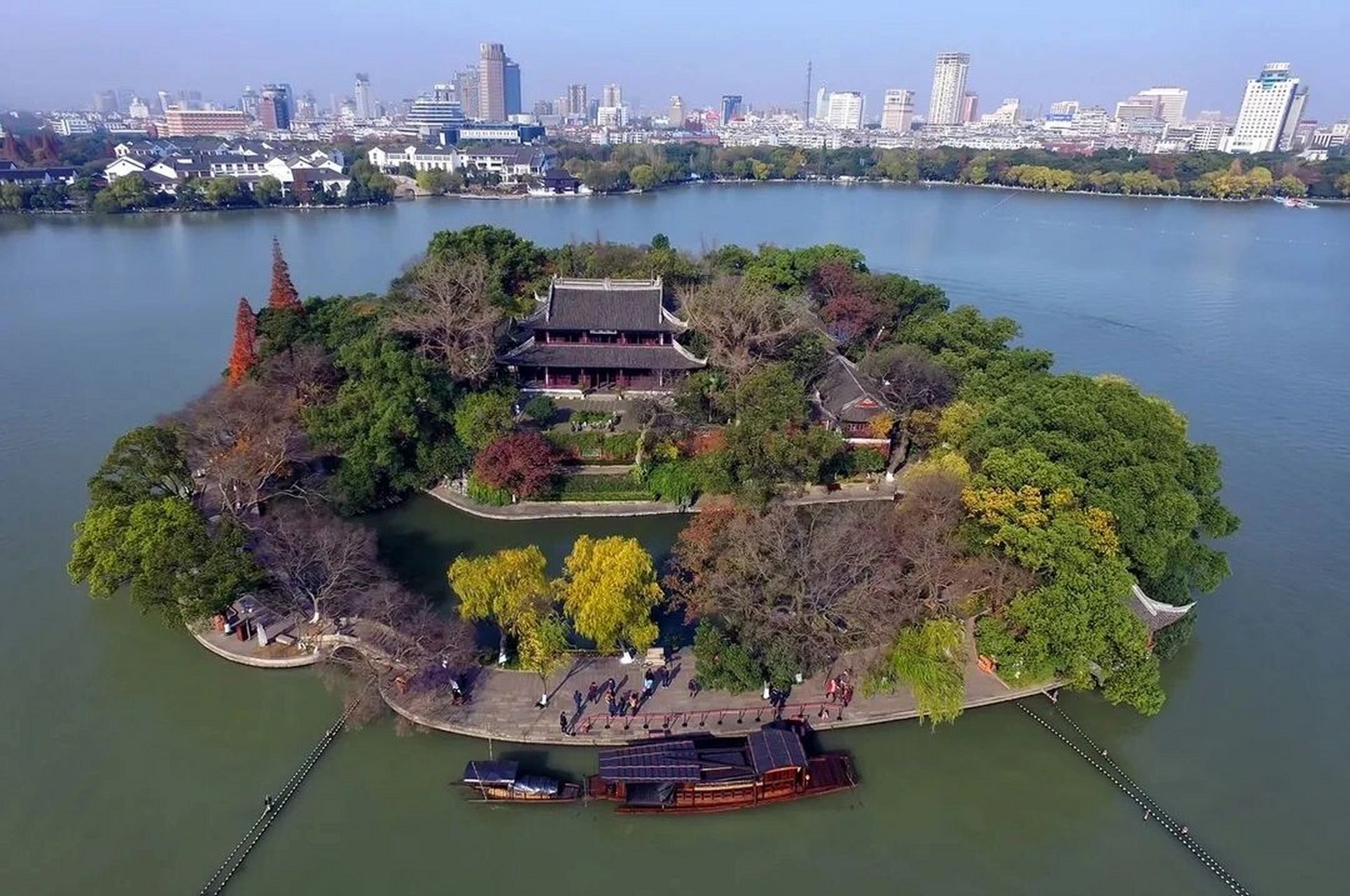 南湖|一个浙江三大名湖之一的"鸳鸯湖"78 96景区简介  78南湖