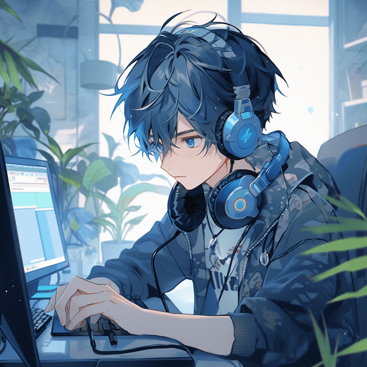 电竞少年92(动漫男头)