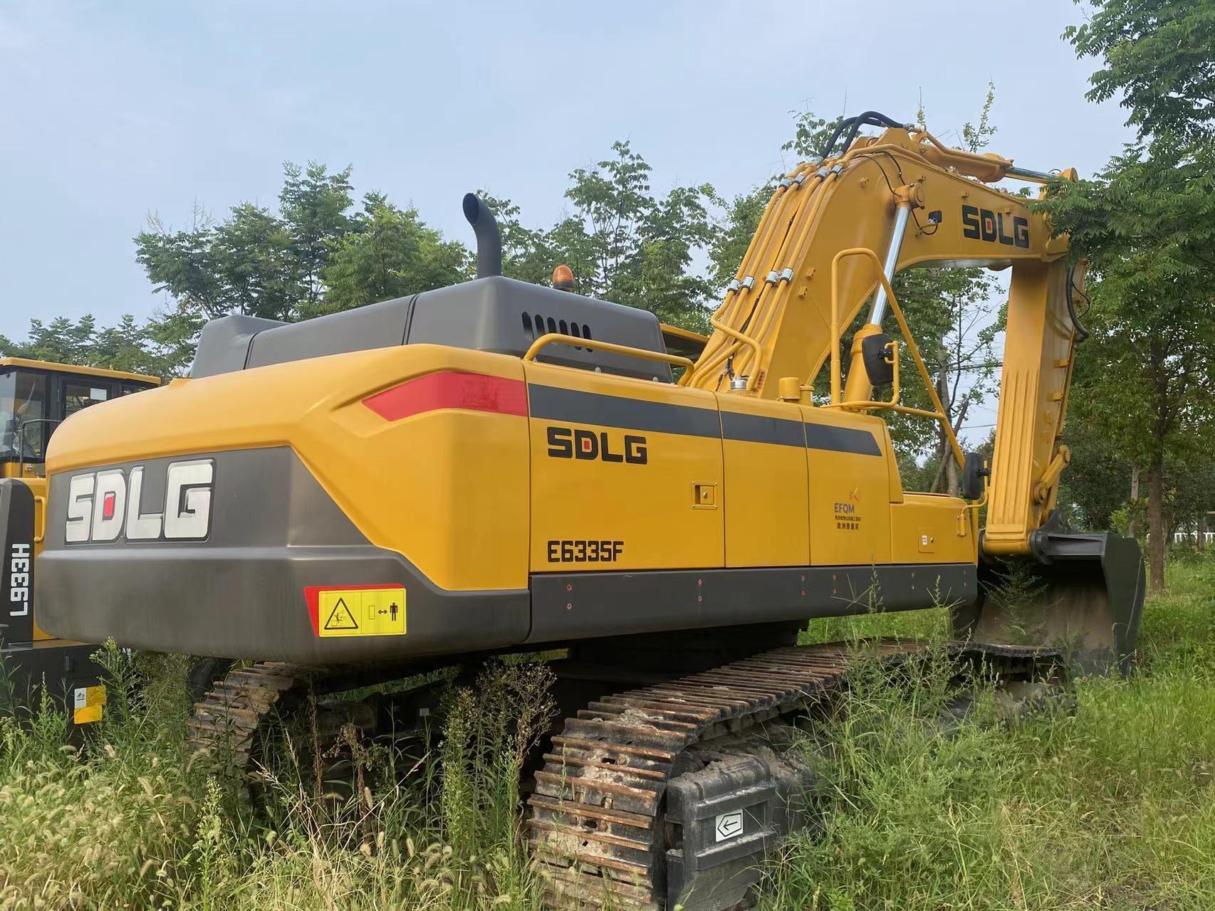 临工335f液压挖掘机配备原装进口沃尔沃d13发动机进口川崎液压系统