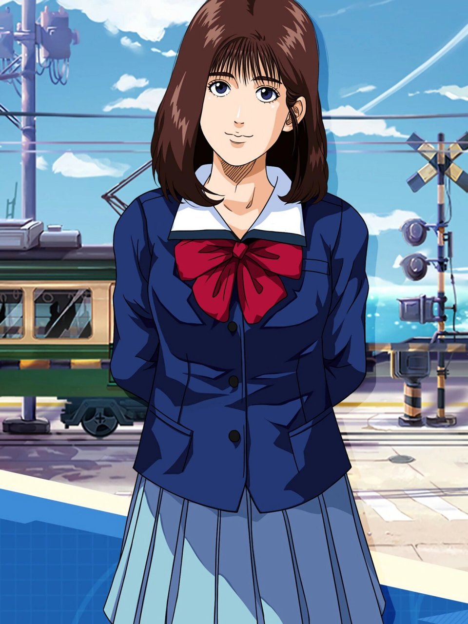 《灌篮高手》樱木花道和晴子结局圆满电脑壁纸 设计师の电脑桌面必须