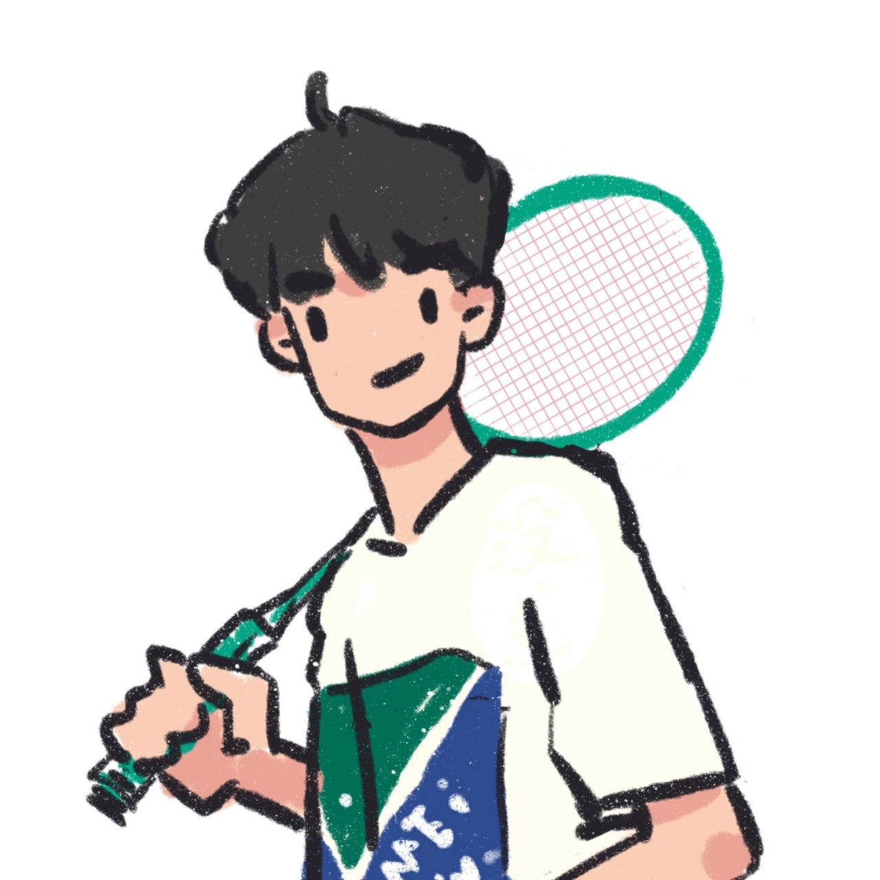 情侣头像|羽毛球