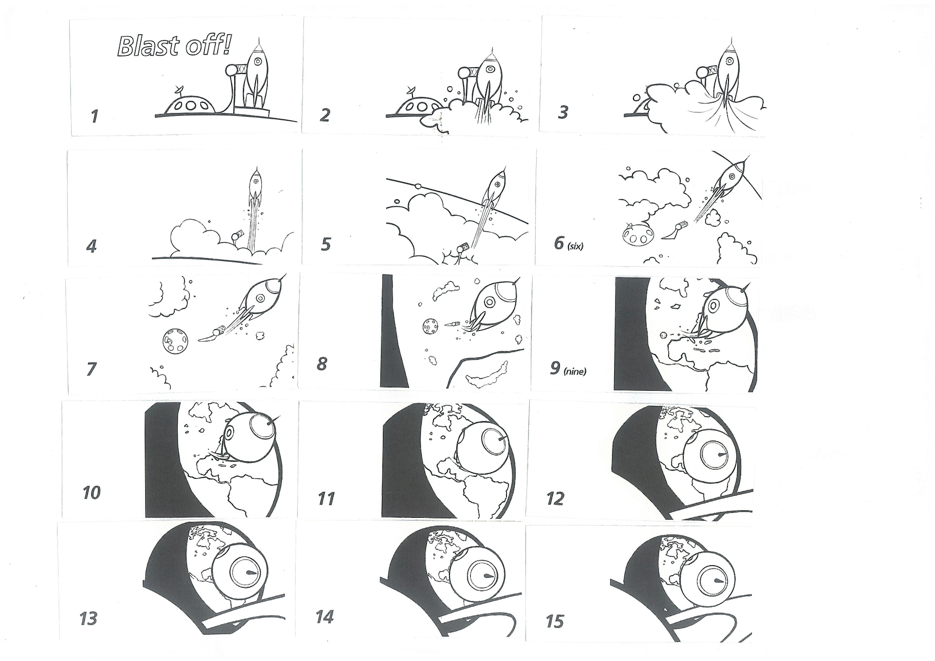 你们要的手翻书简笔画分解图教程来啦