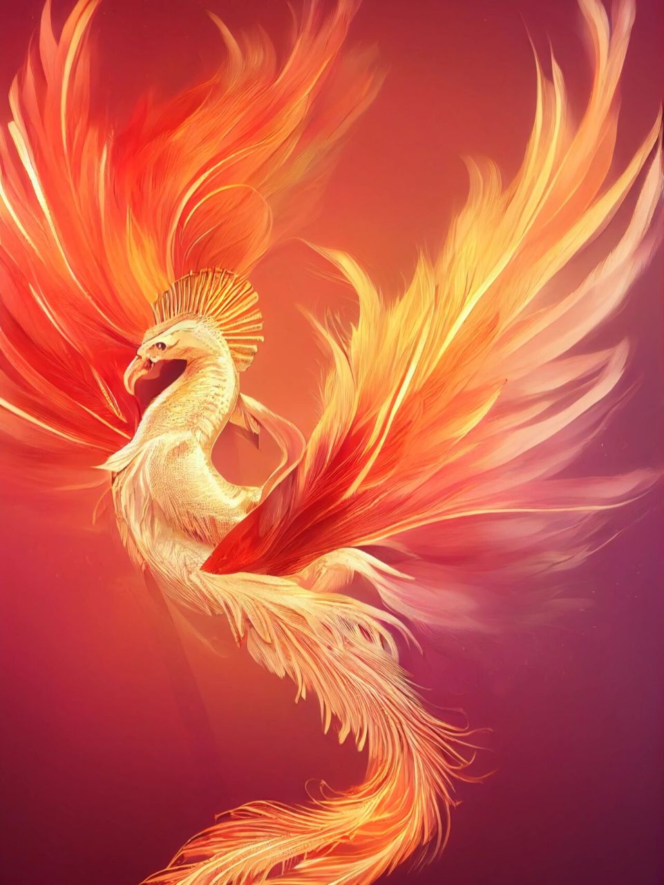 凤凰涅槃,浴火重生