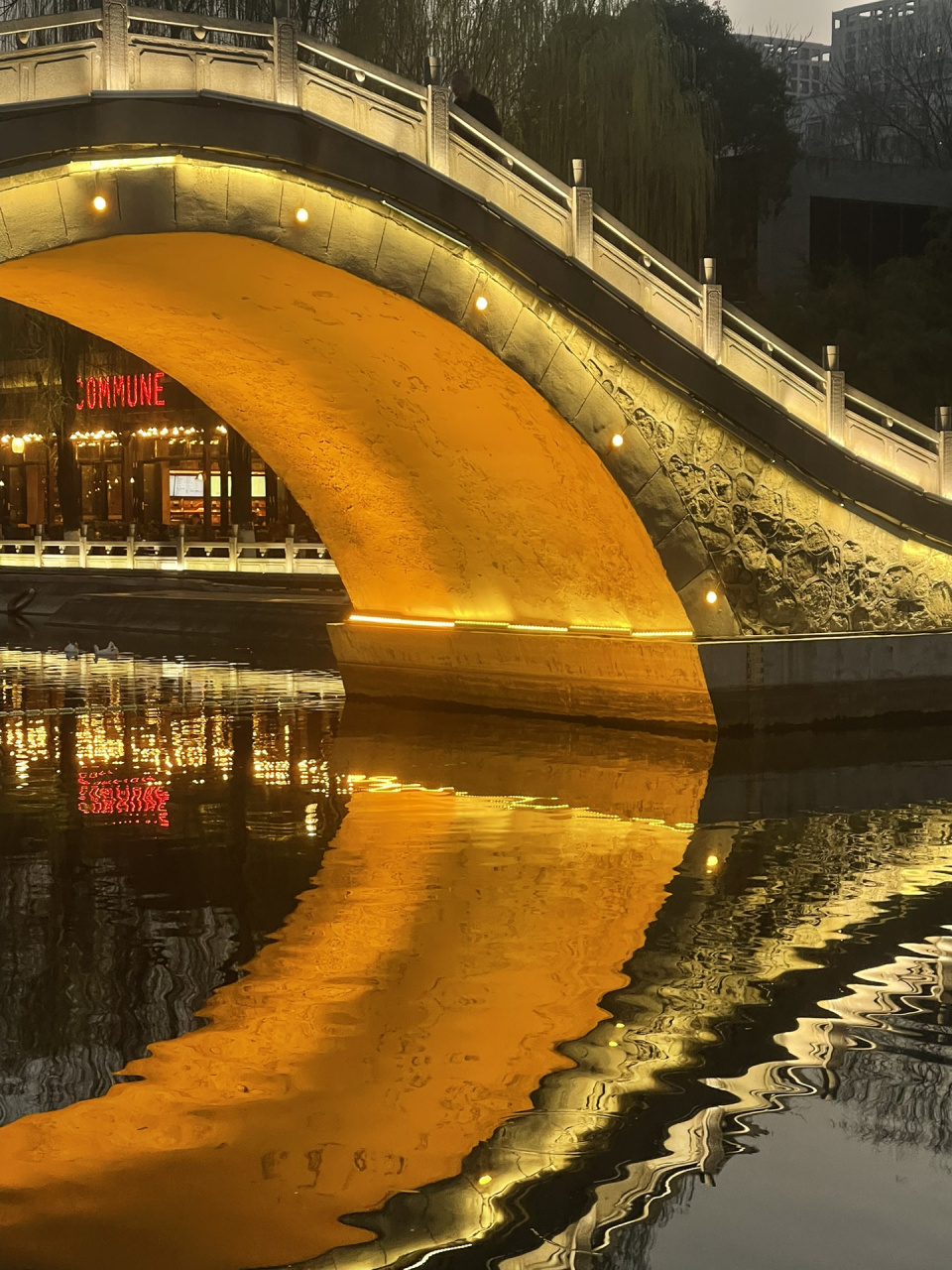 西安拍照打卡推荐|安定门月亮桥好出片9615 西安月亮桥拍复古胶片