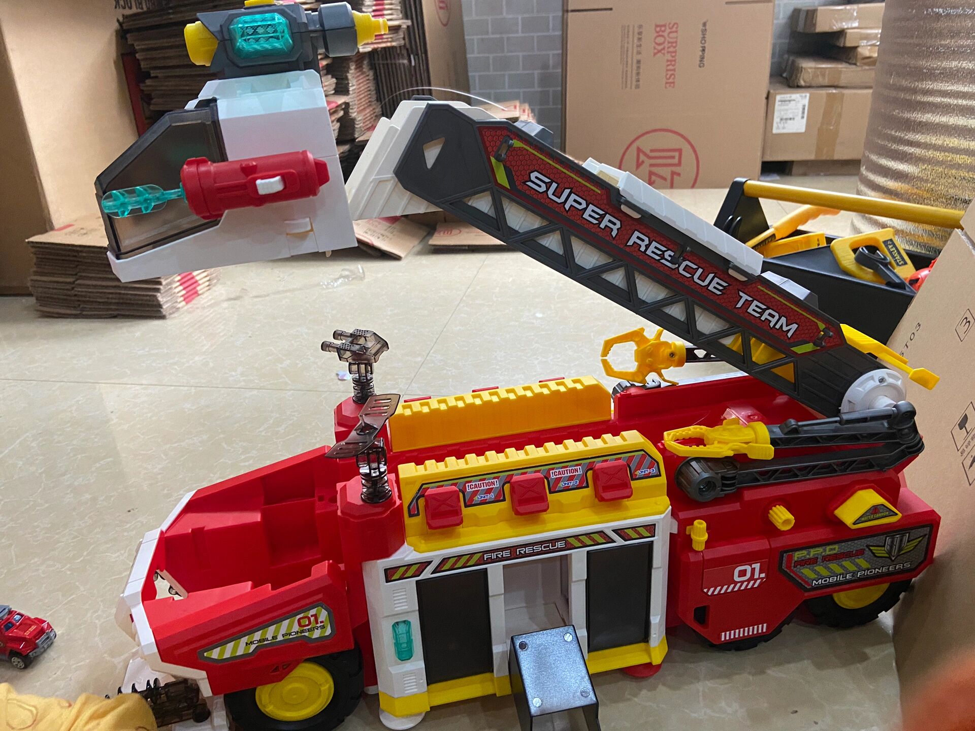 山姆新品玩具消防车