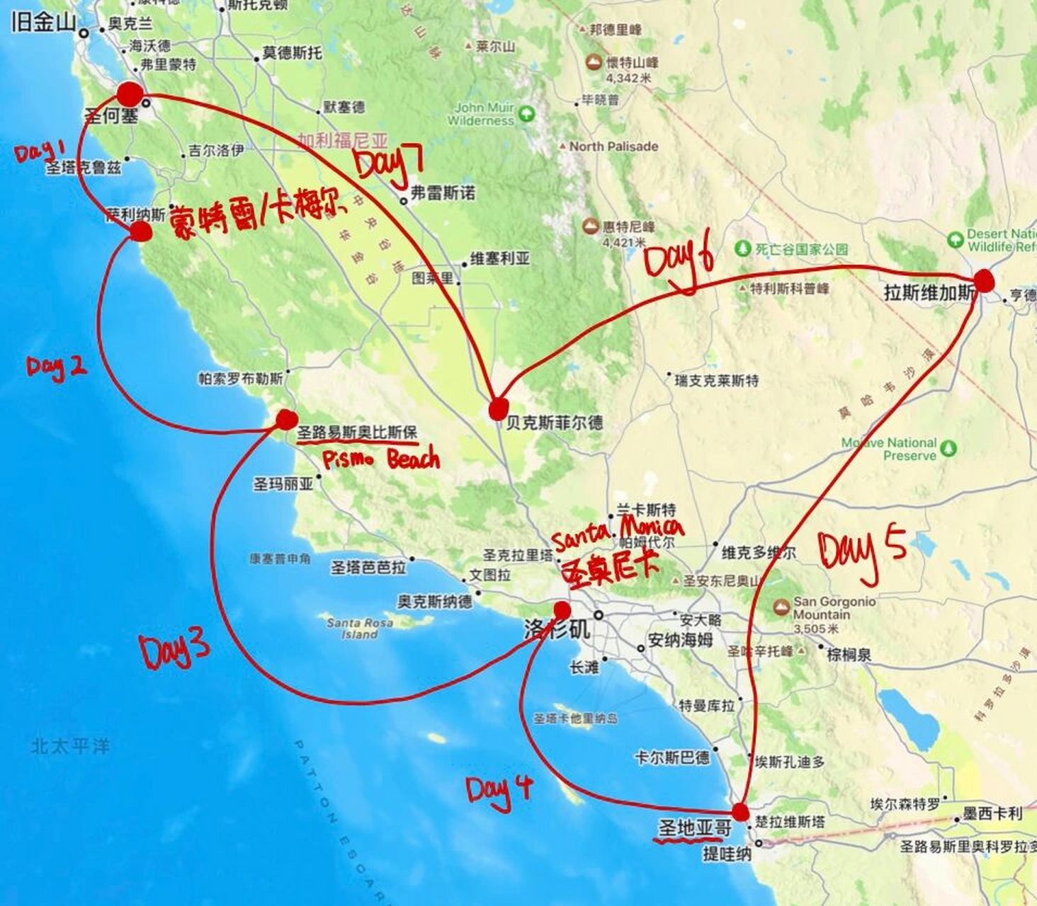 圣何塞地图高清中文版图片