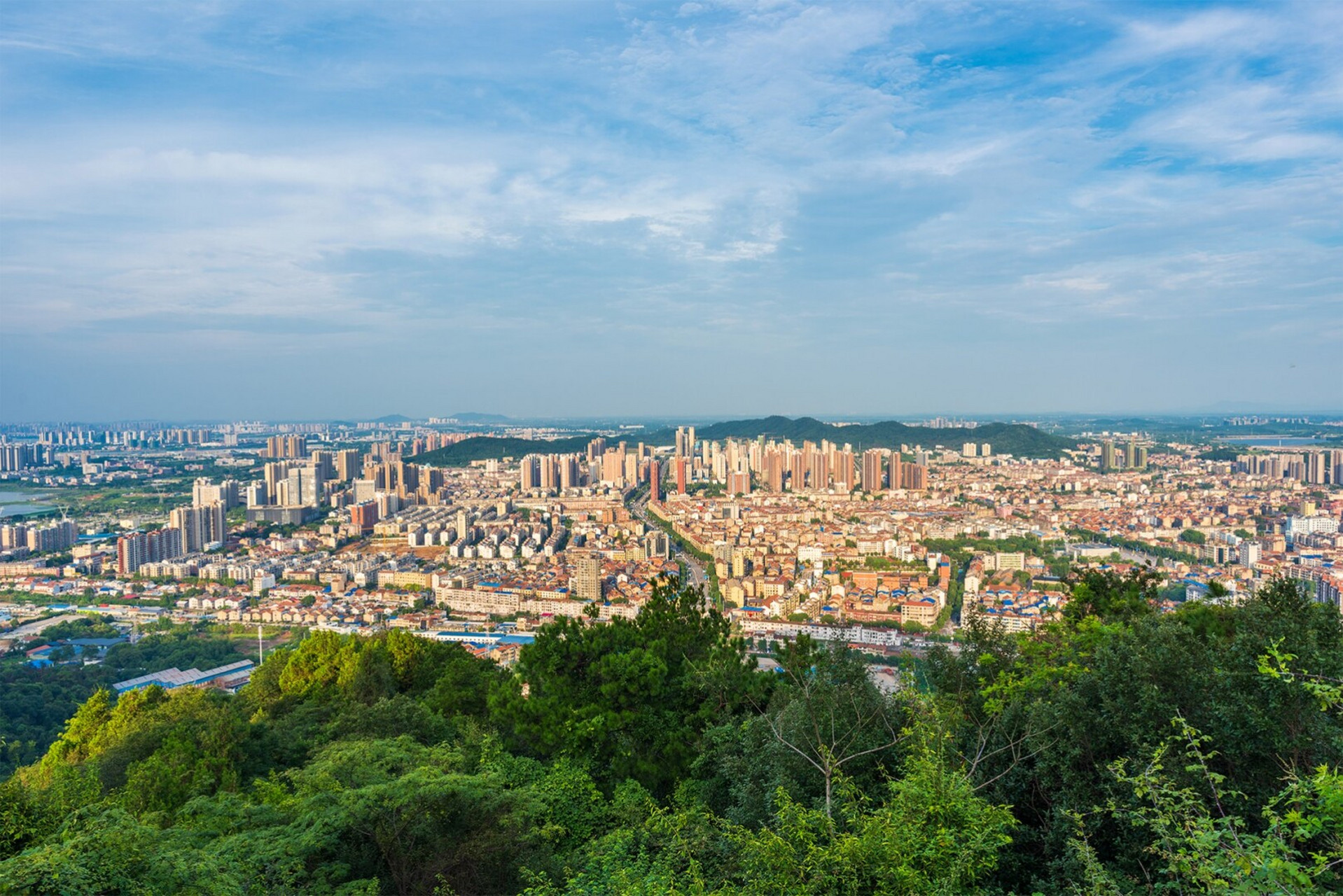 武汉江夏八分山图片