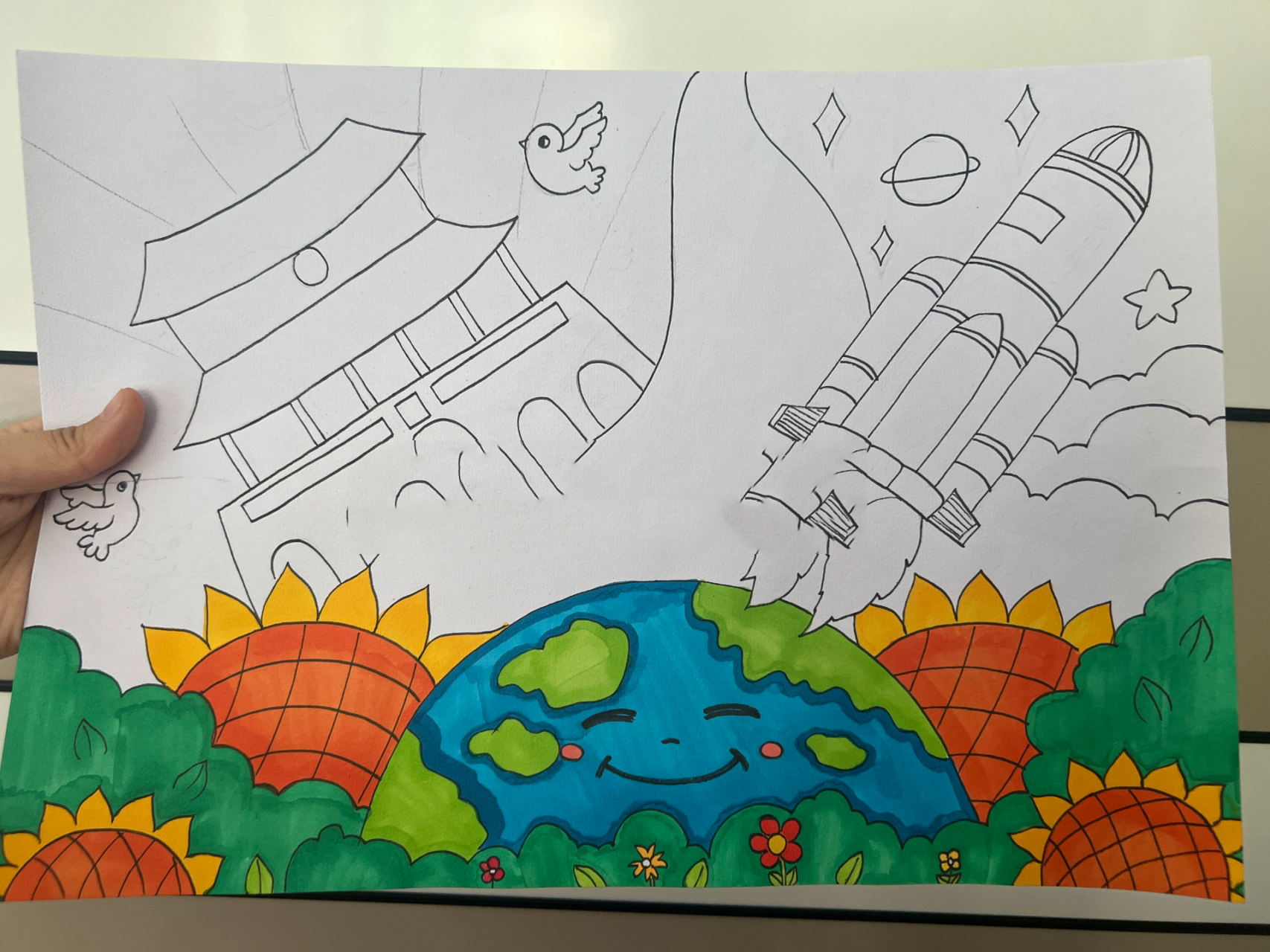 美丽中国 主题画 已参赛