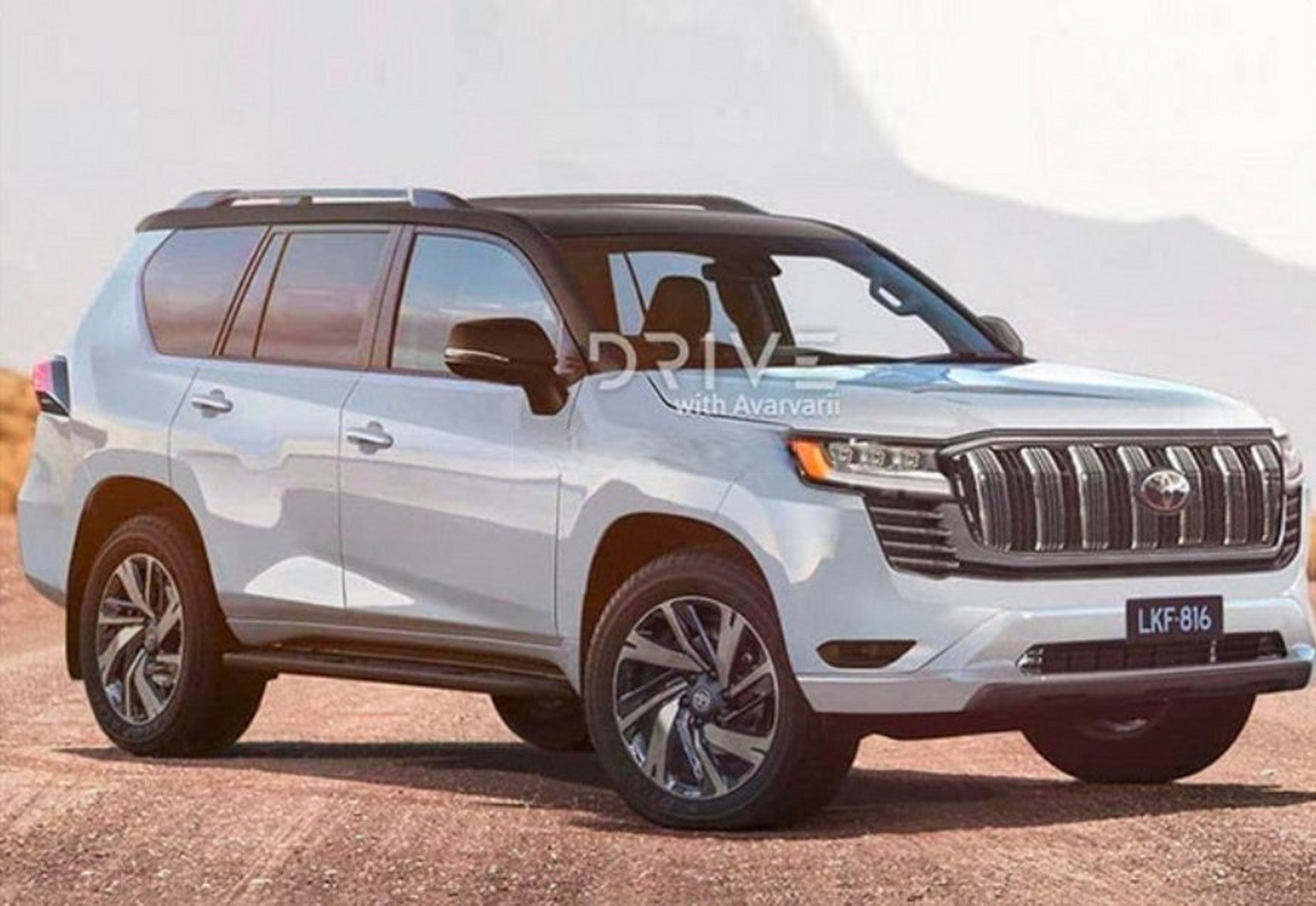 全新普拉多lc180今年将会正式亮相!