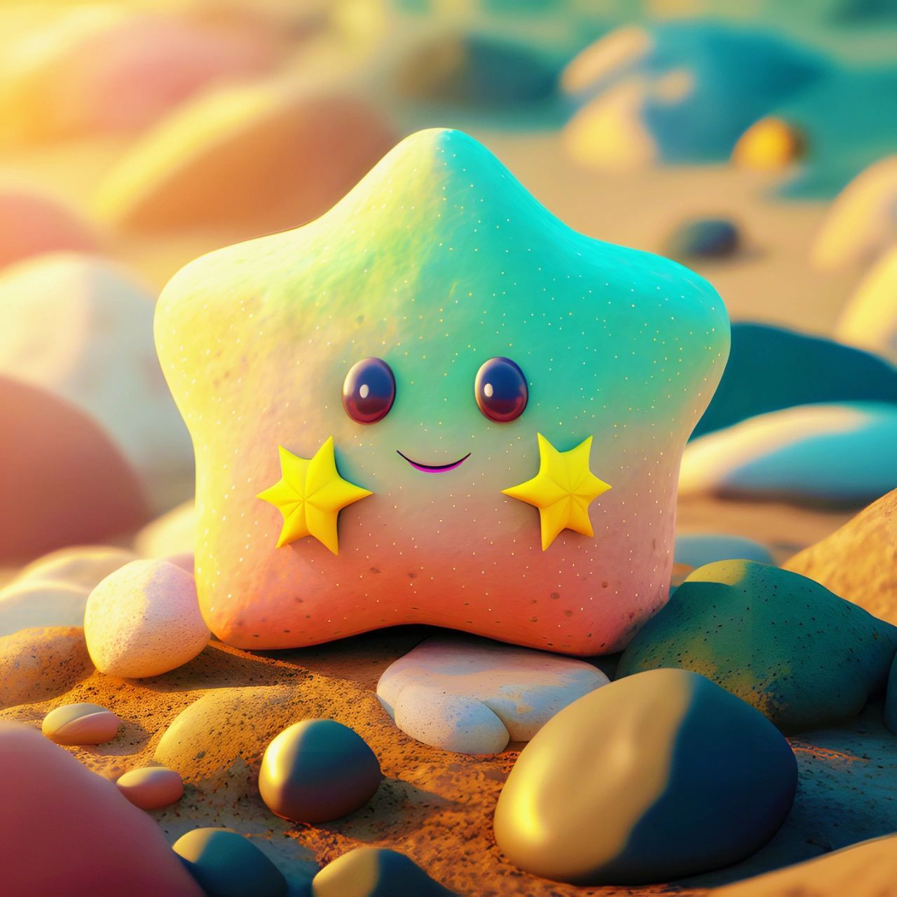 可爱的小海星,伴你天天好心情