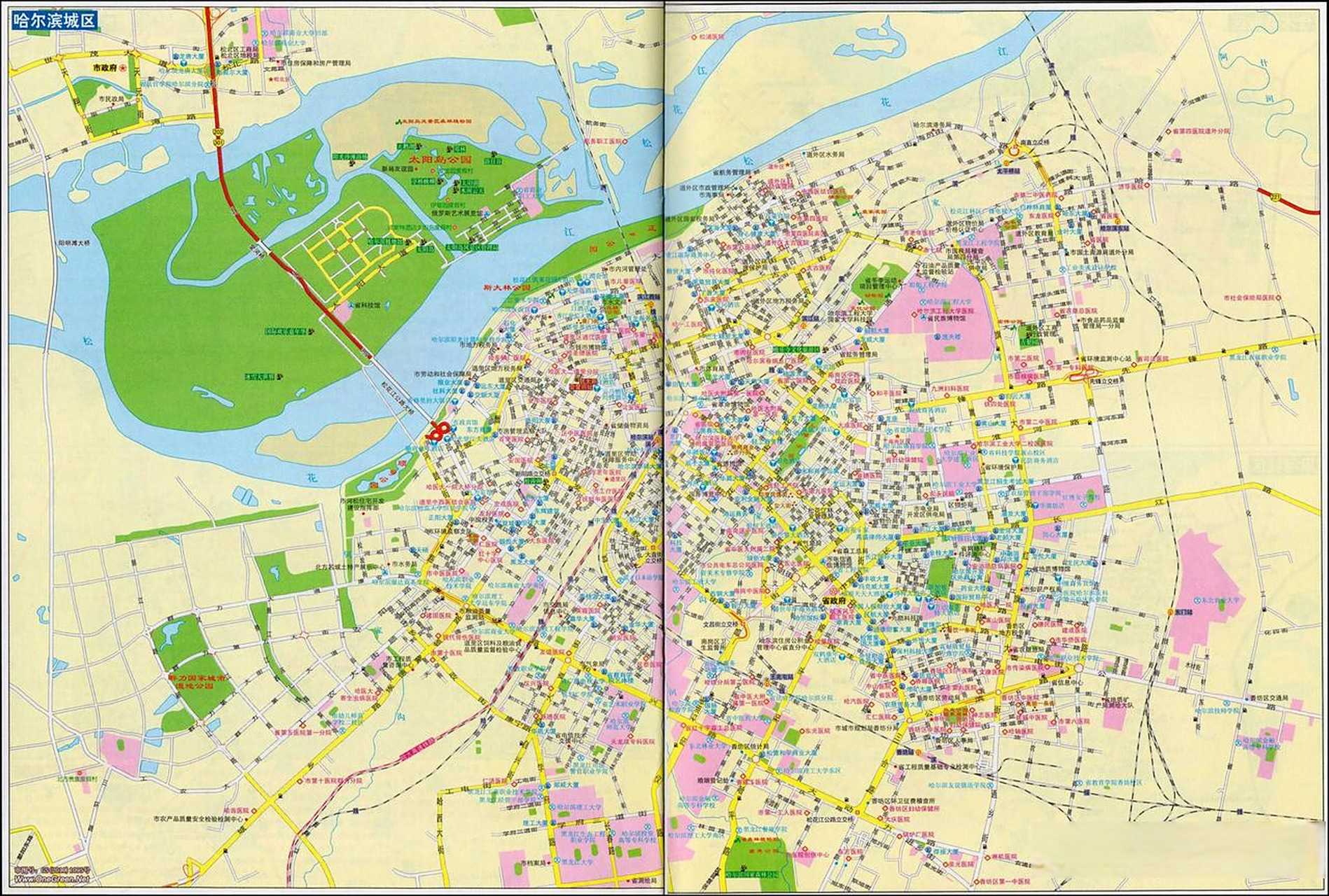 哈尔滨最大的败笔——并区 哈尔滨 好好的动力区并到香坊了,太平区并