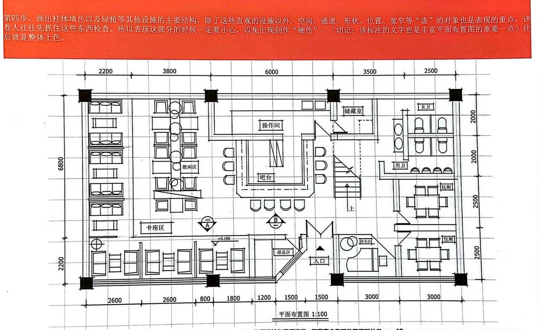 室内平面图常用比例图片