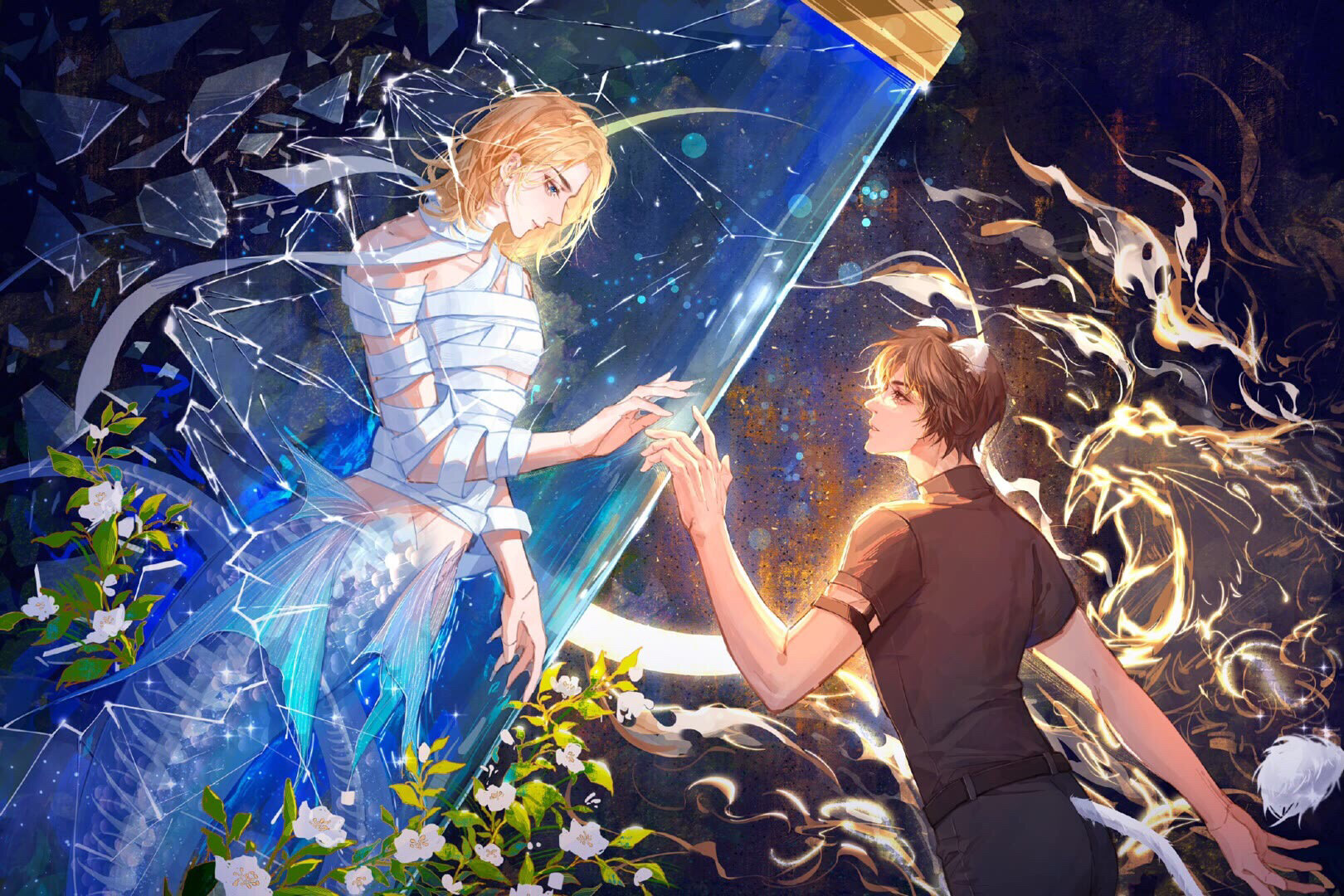 人鱼陷落壁纸yyds