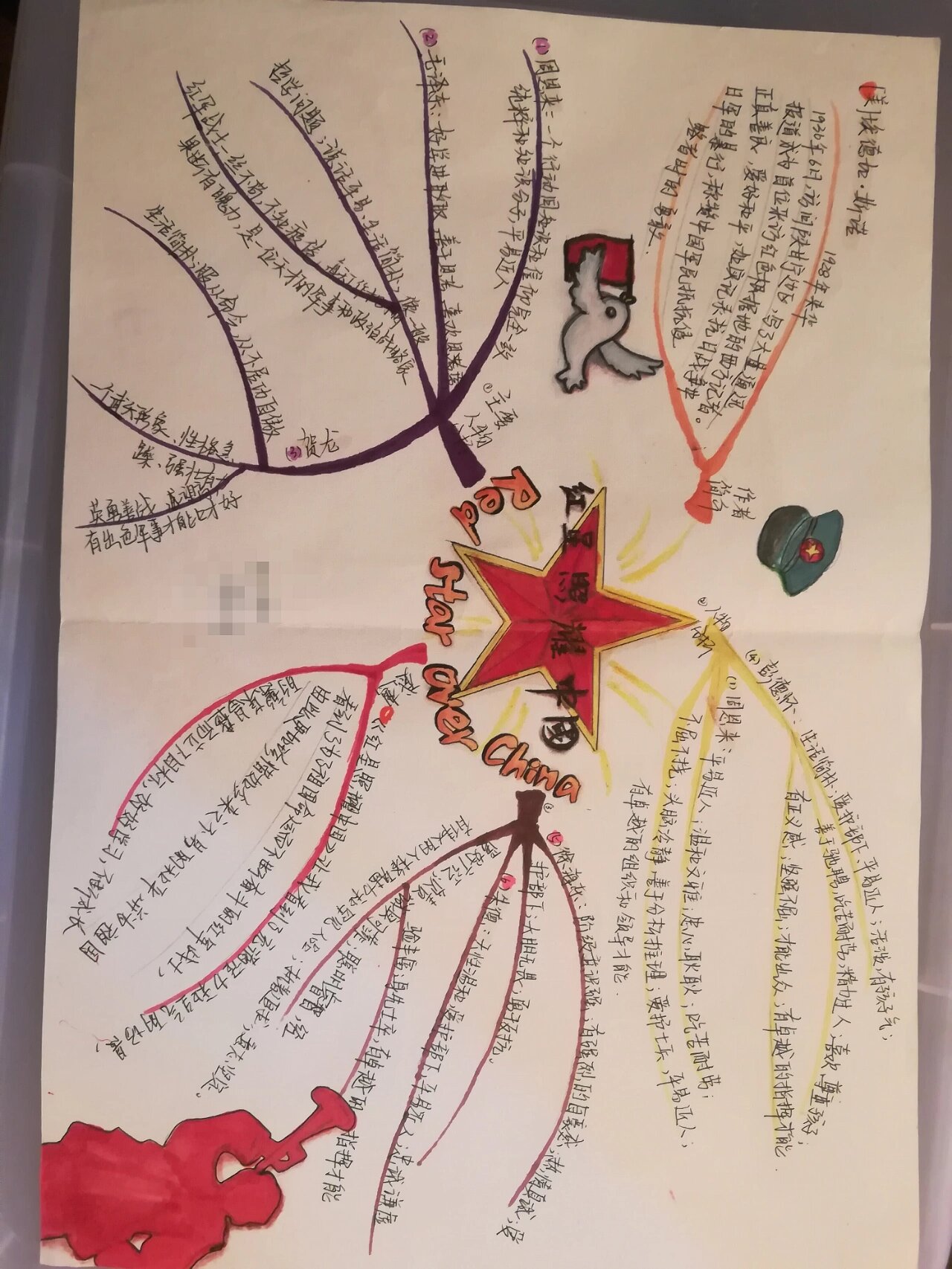 太超前了吧！《红星照耀中国》章节思维导图的简单介绍