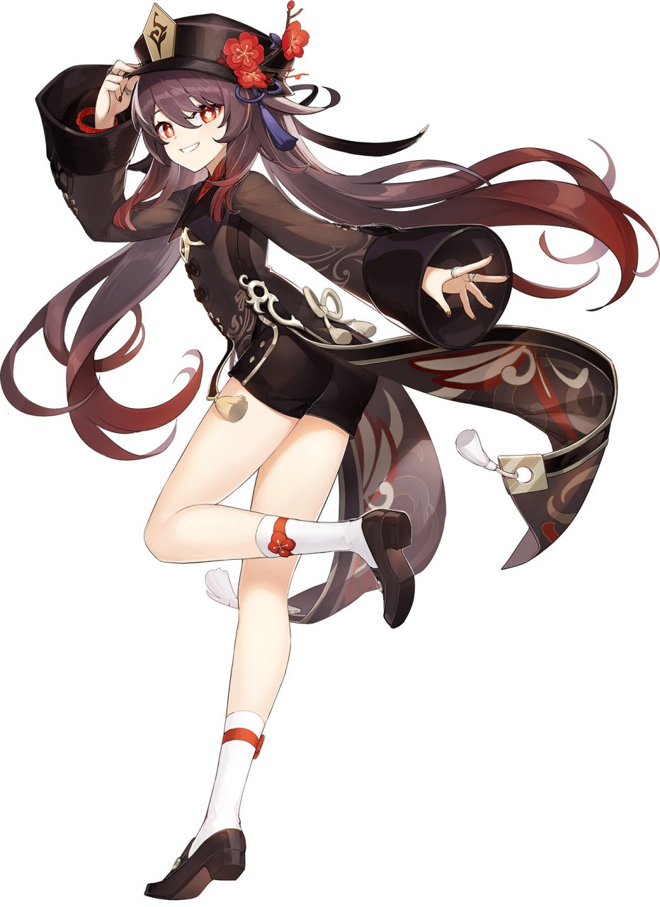 【原神角色立绘白底(透明底)素材】第一期 原神角色立绘白底(透明底)