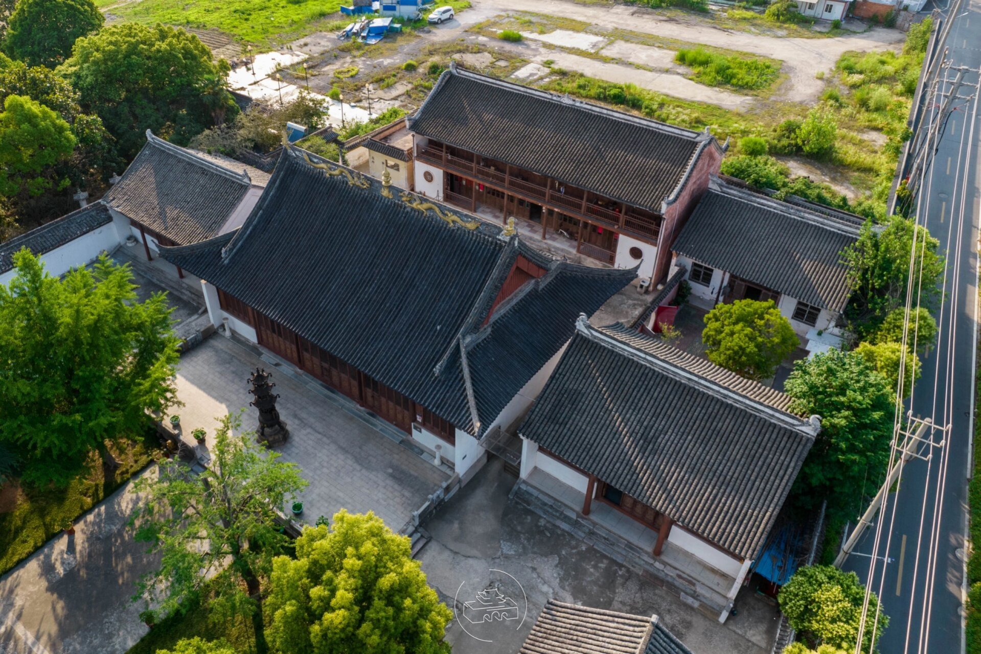 泰兴老庆云禅寺图片图片