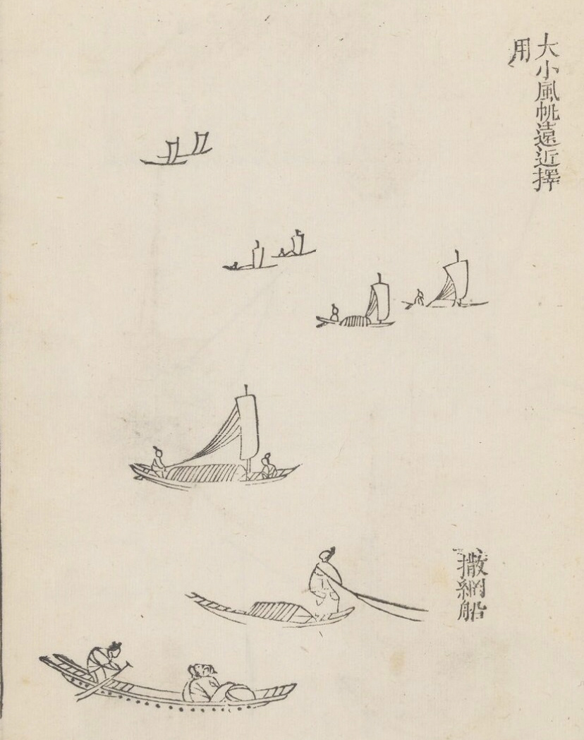 芥子园-舟船画法/水墨中国画系统的学习方法