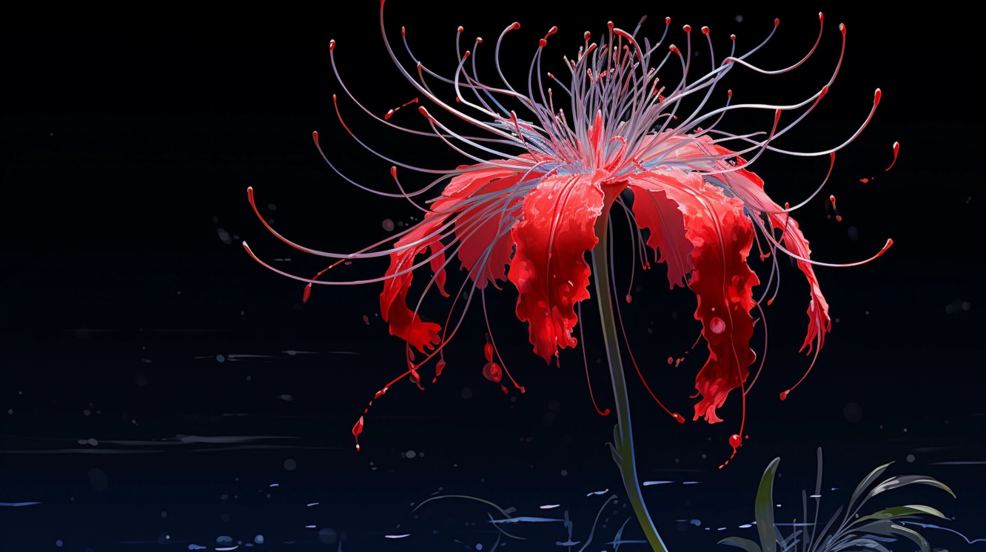 彼岸花电脑壁纸-曼珠沙华