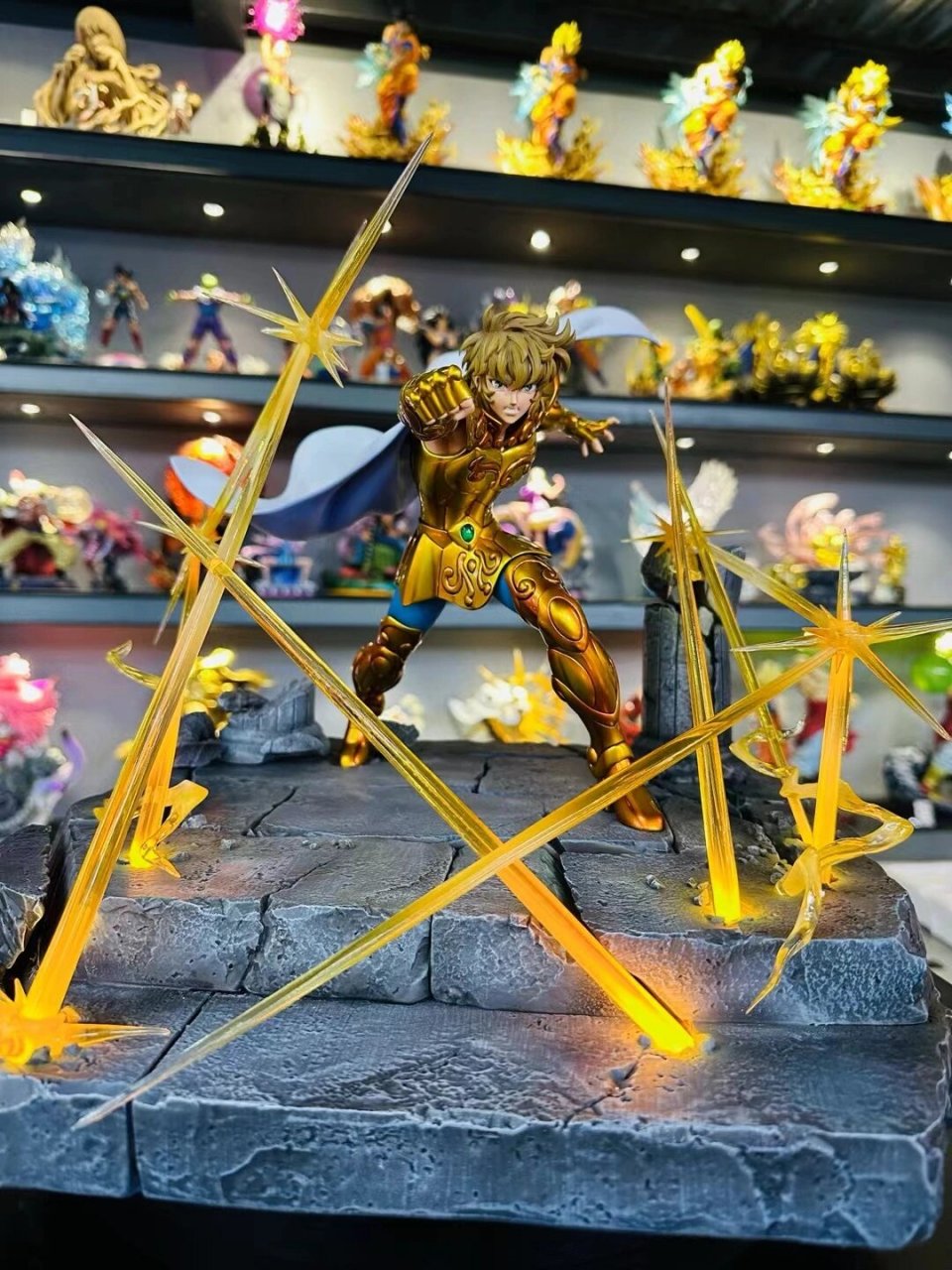 gk雕像# #手办# #狮子座# #黄金圣斗士# #圣斗士星矢# #圣斗士
