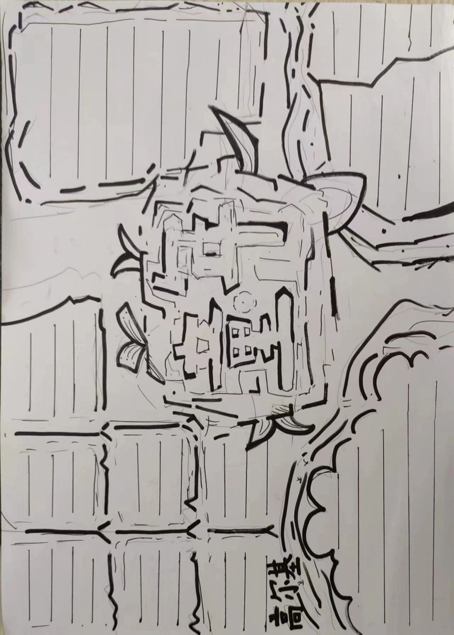 《童年》思维导图 原创 字丑