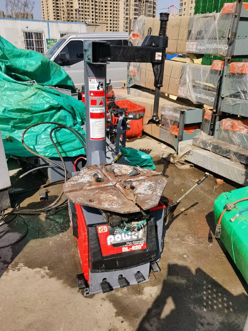 大力扒胎机dl620r380v一台,没用的多久看上了快下单