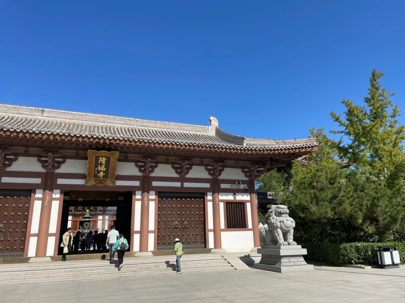 廊坊隆福寺半日游,上香和素面 半日游,从北京走京台高速0315,30