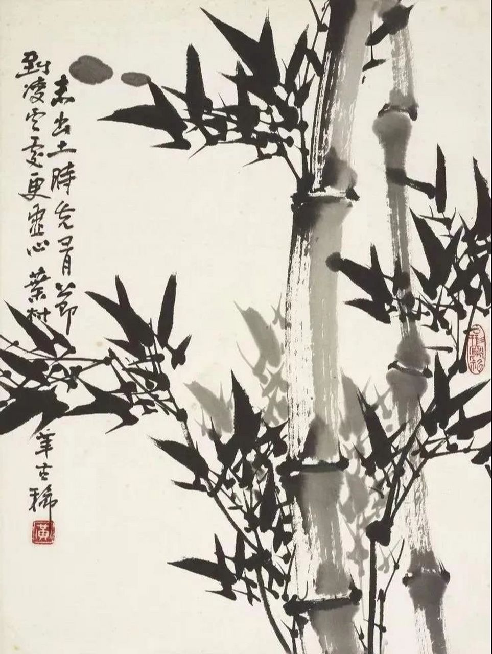 独步画坛的画竹名家 他是我国近现代被遗忘了的画家,被人们称为当代