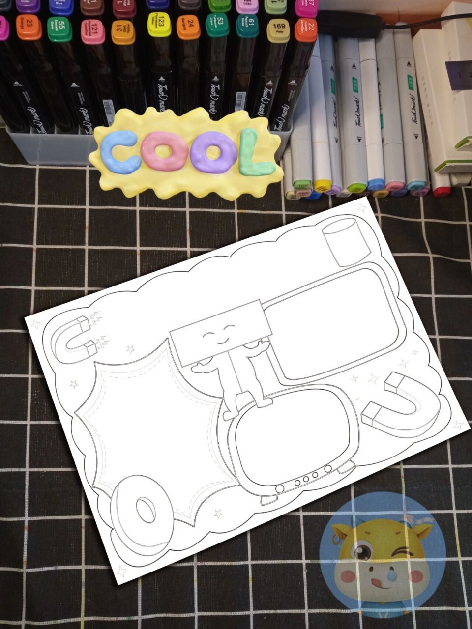 简单又漂亮好画的光电磁科学手抄报来啦, 让我们一起来画出我们的