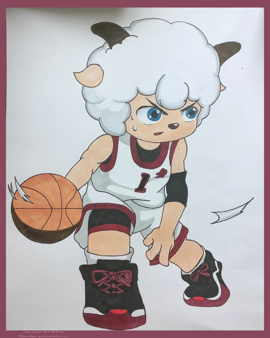 喜羊羊手绘   成品来喽977015959595