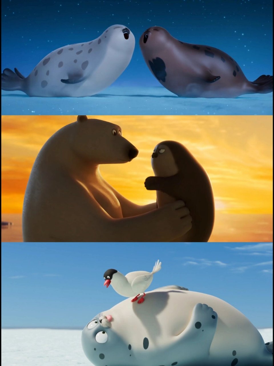 搞笑治愈动画分享7615海豹的整活日常短片 94动画短片《海豹