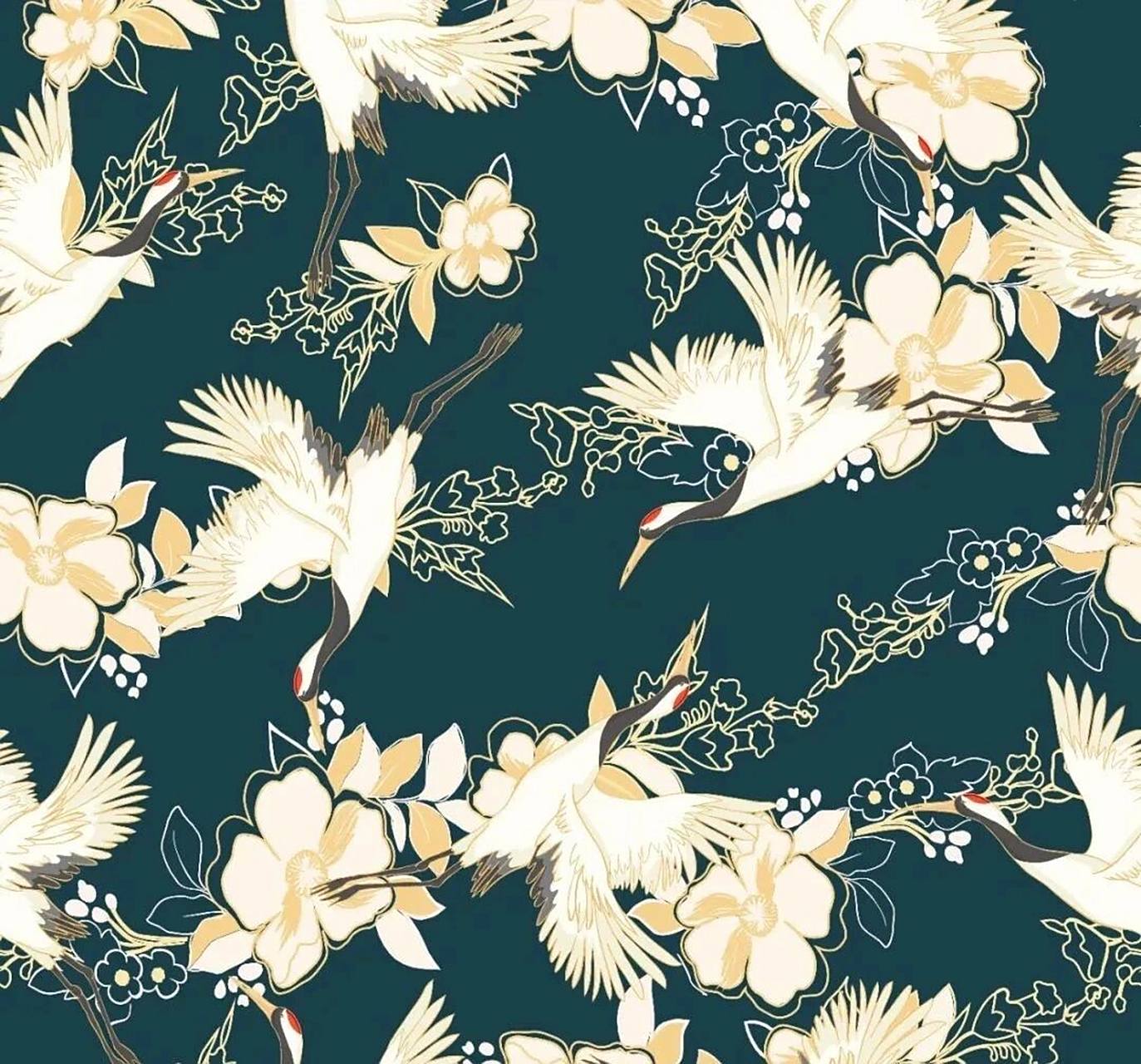 中国传统服饰纹样(仙鹤纹) 注:素材为灵感整理素材,非原创,非版权所有