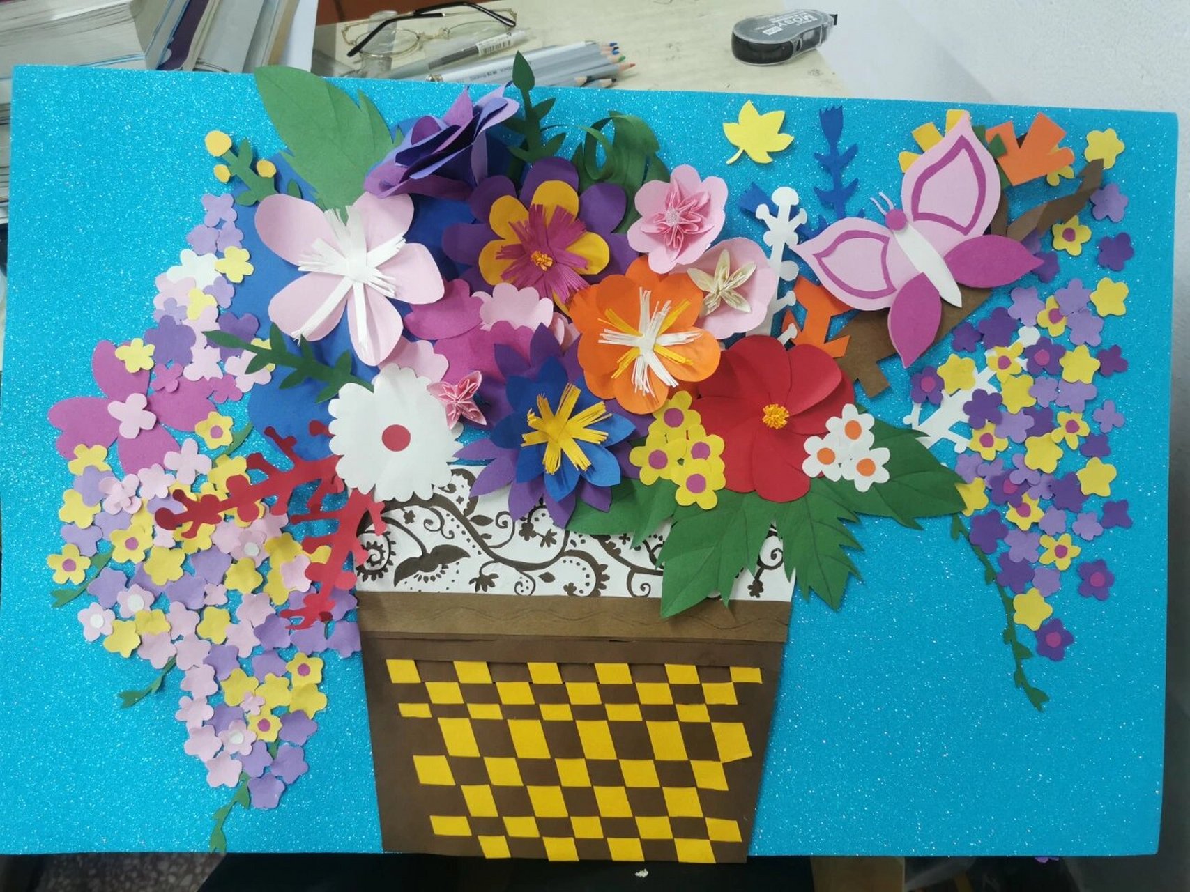 花盆剪贴画|纸艺画 幼师必备参考~ 花盆剪贴画分享