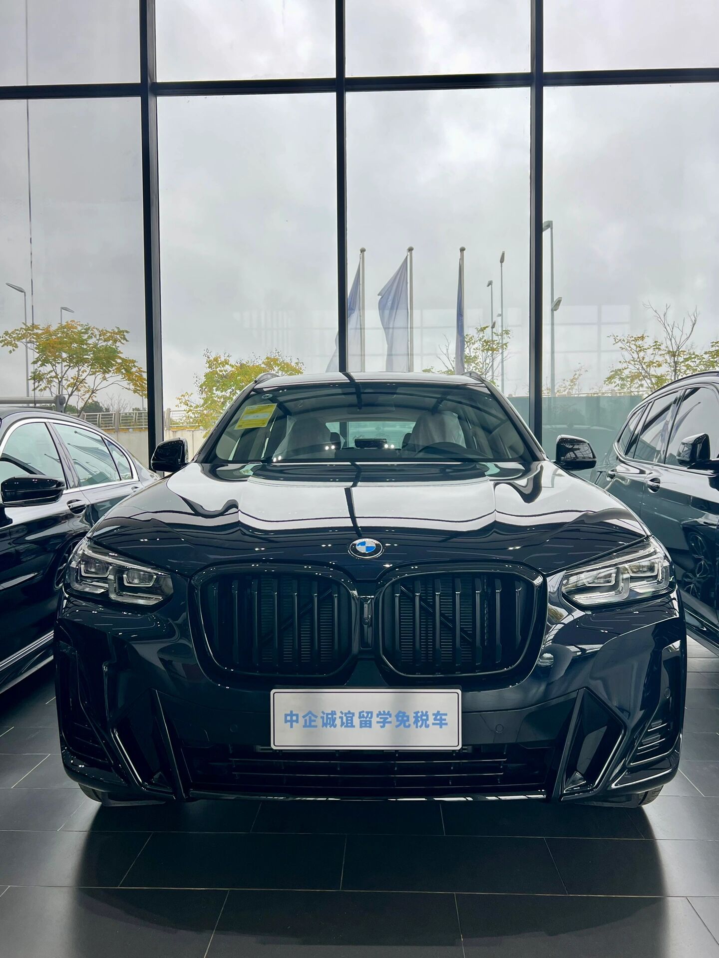 宝马x3 留学生免税车提车      恭喜小61老王69师996993喜