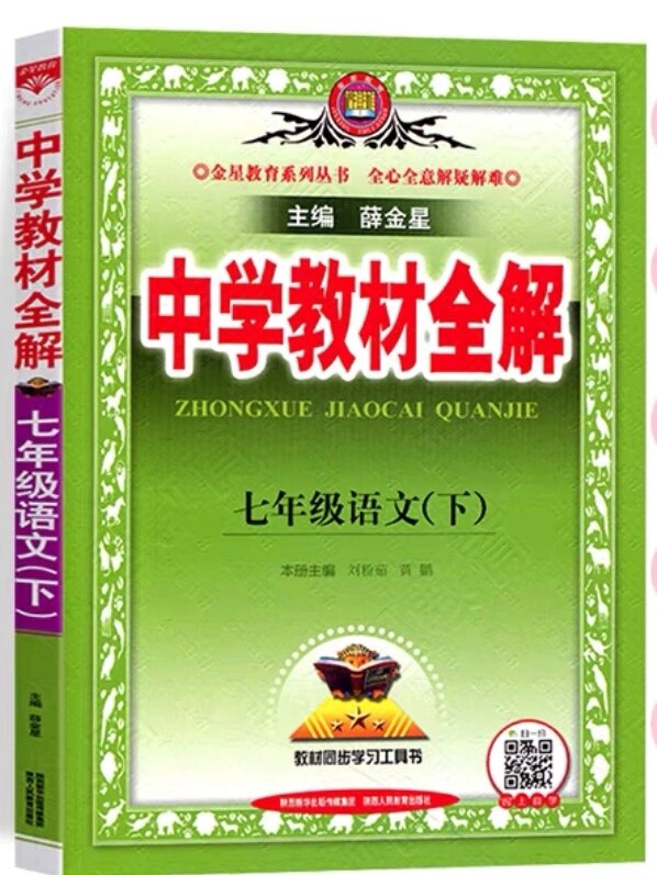 薛金星中学教材全解人教版初中语文789pdf