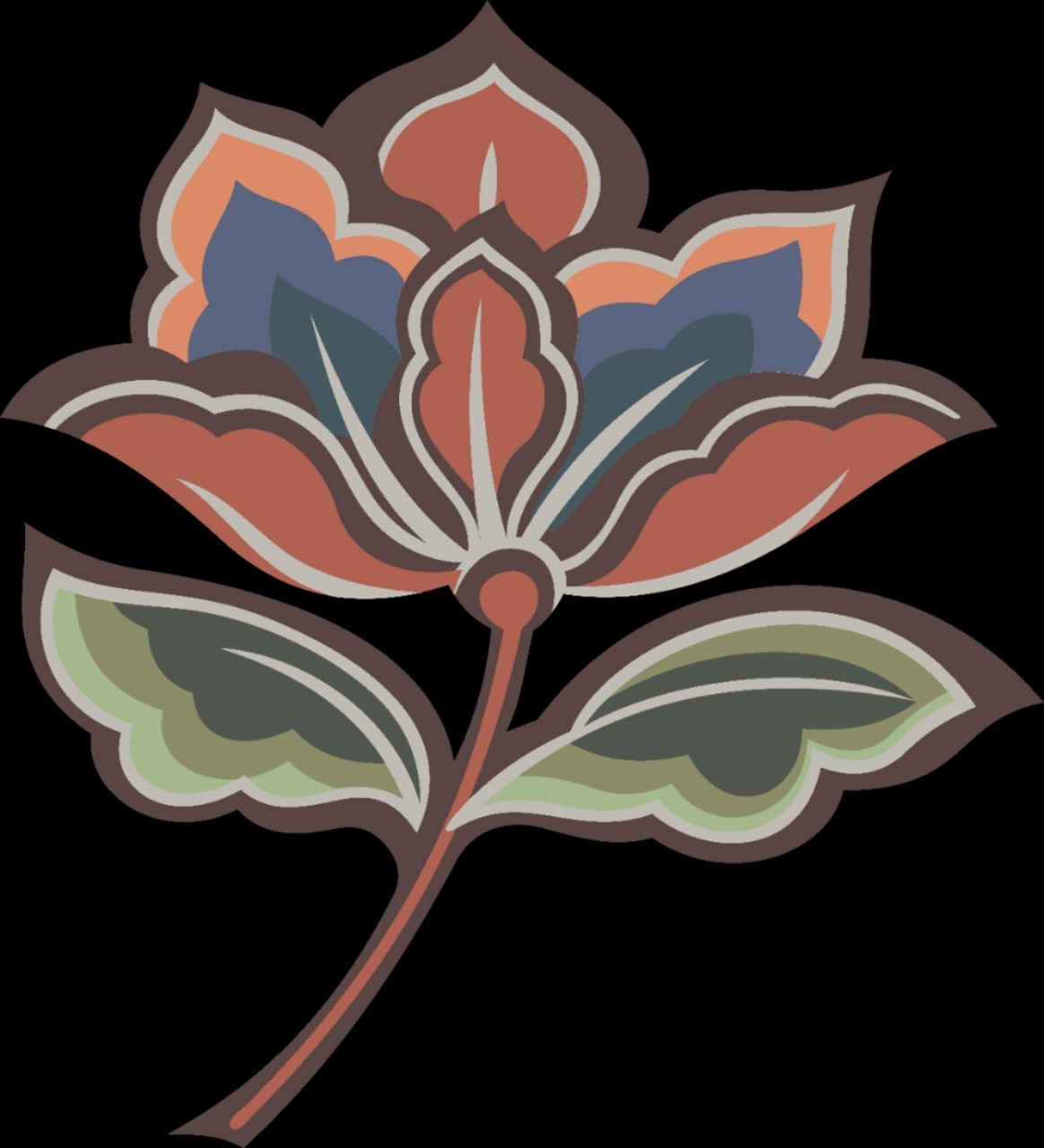 敦煌花草纹样【no.71】