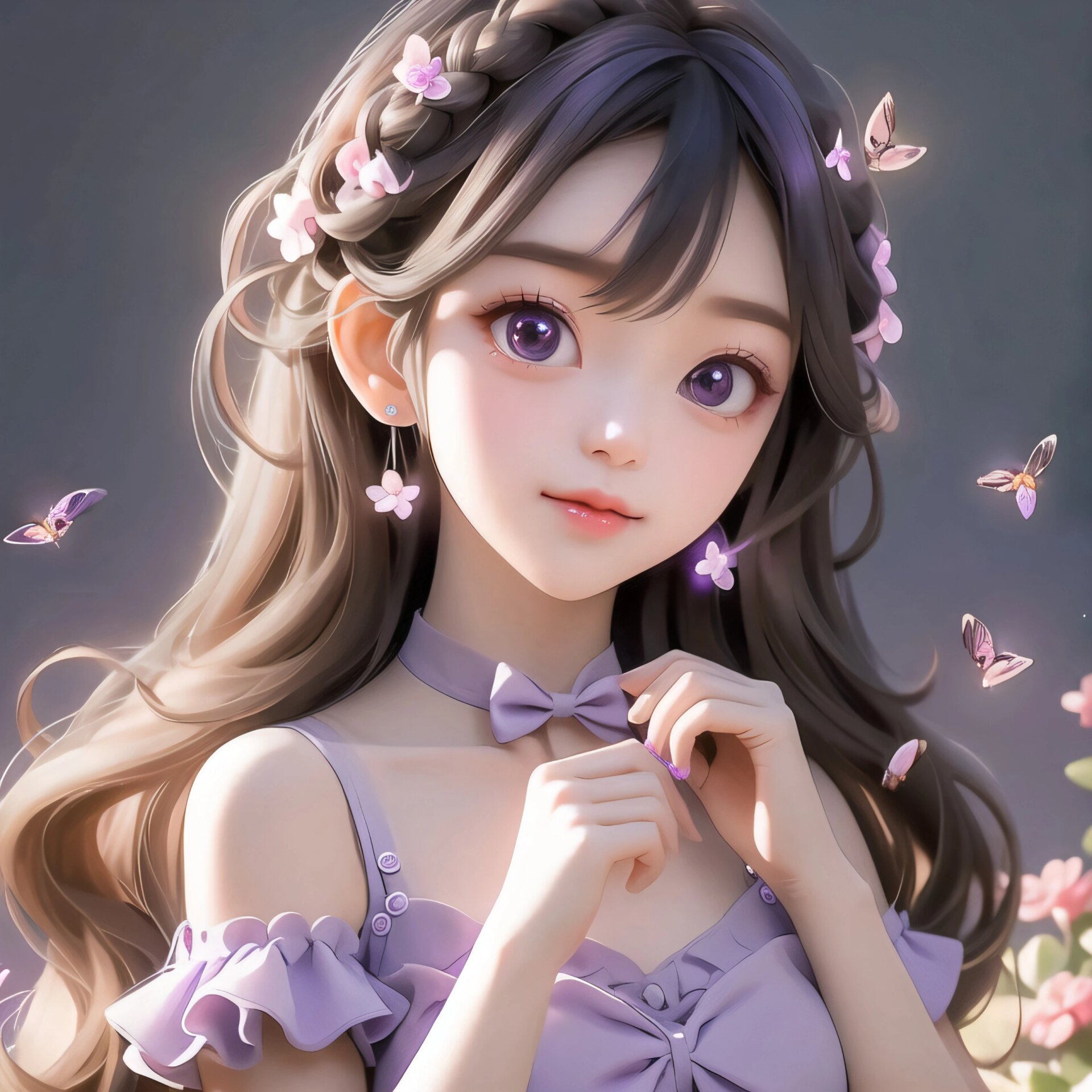 花仙子头像 ➡️ 你若盛开,蝴蝶自来