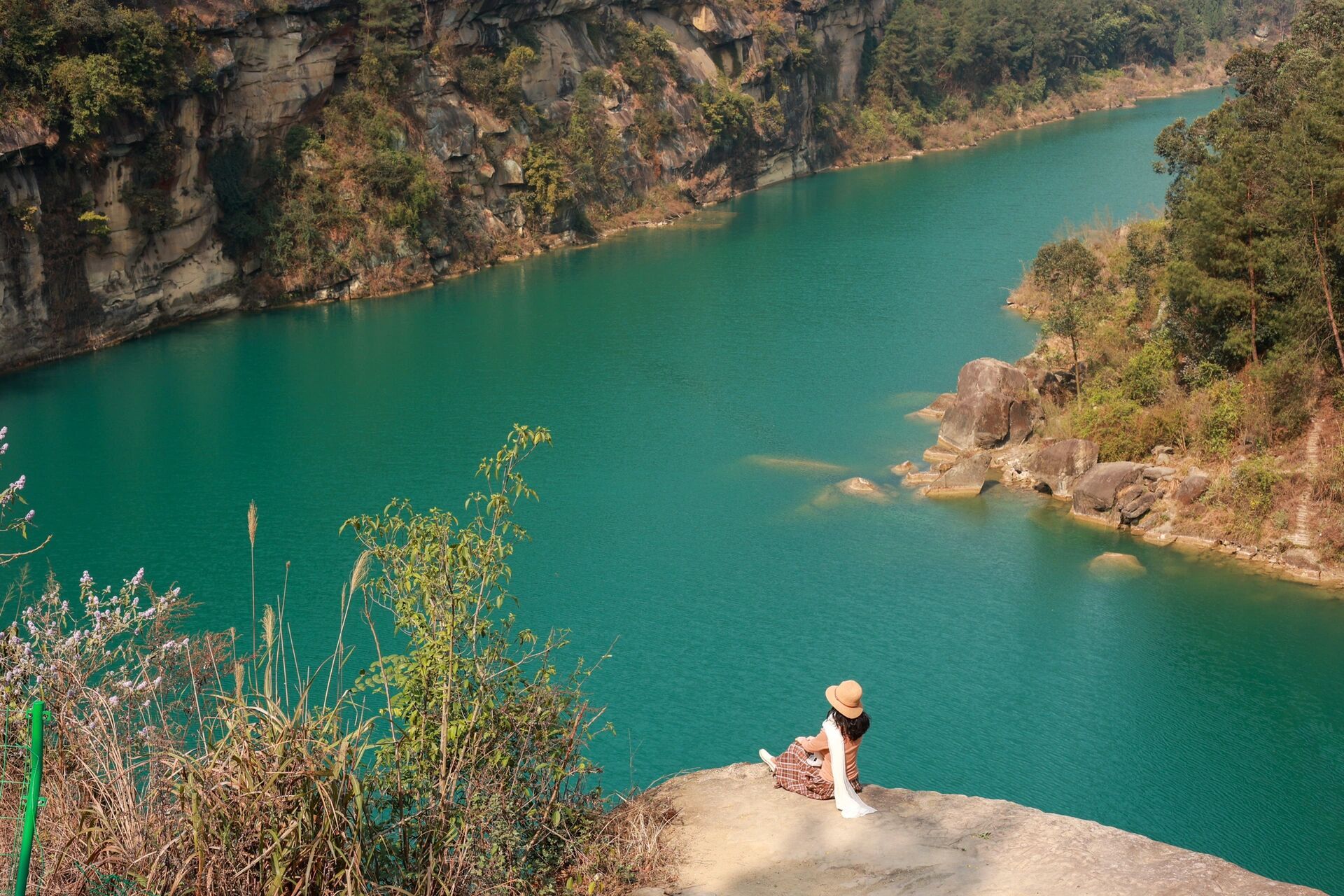 周末去哪儿—荣县双河口水库 双河口水库位于荣县旭阳镇,距离县城5
