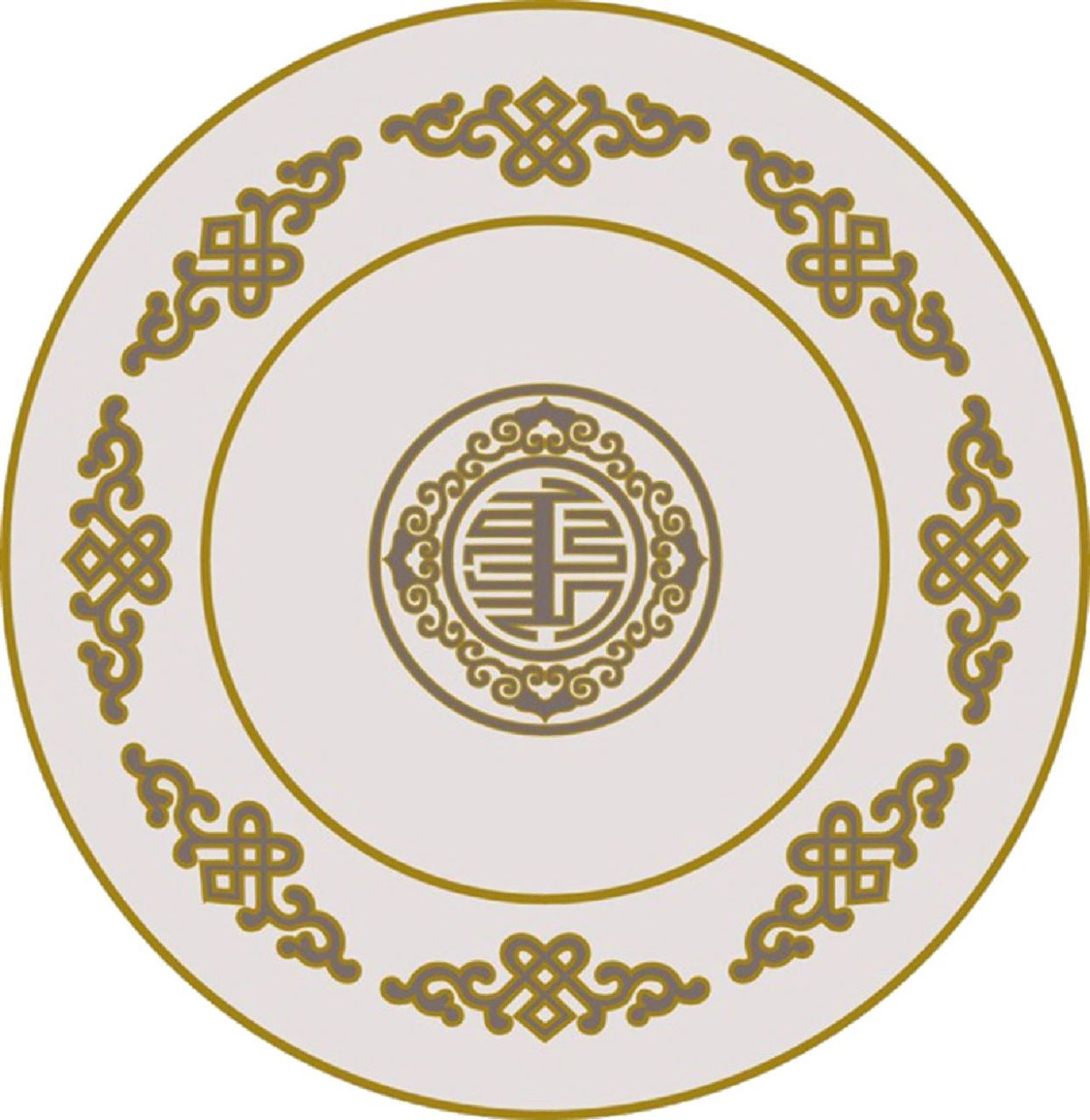 蒙古图案合集 97蒙古图纹代表了平安,吉祥等多种意思 97几何纹饰