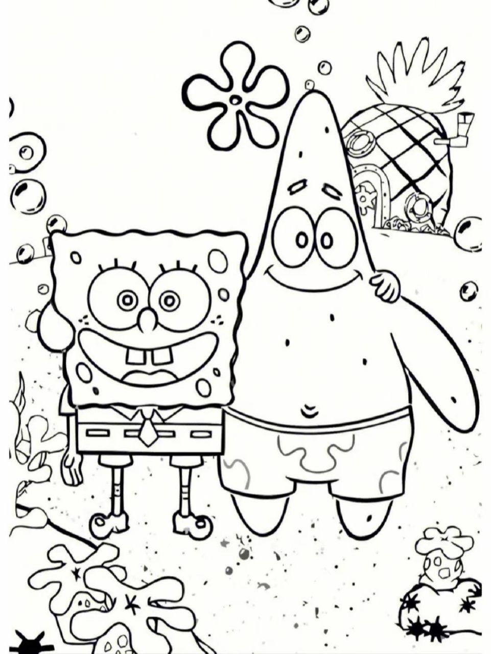 93漂亮好看的涂色画