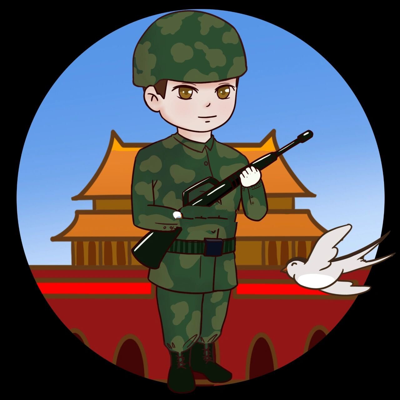 免抠素材‖人物素材‖敬礼‖海陆空 今天的这一期就给大家分享一波